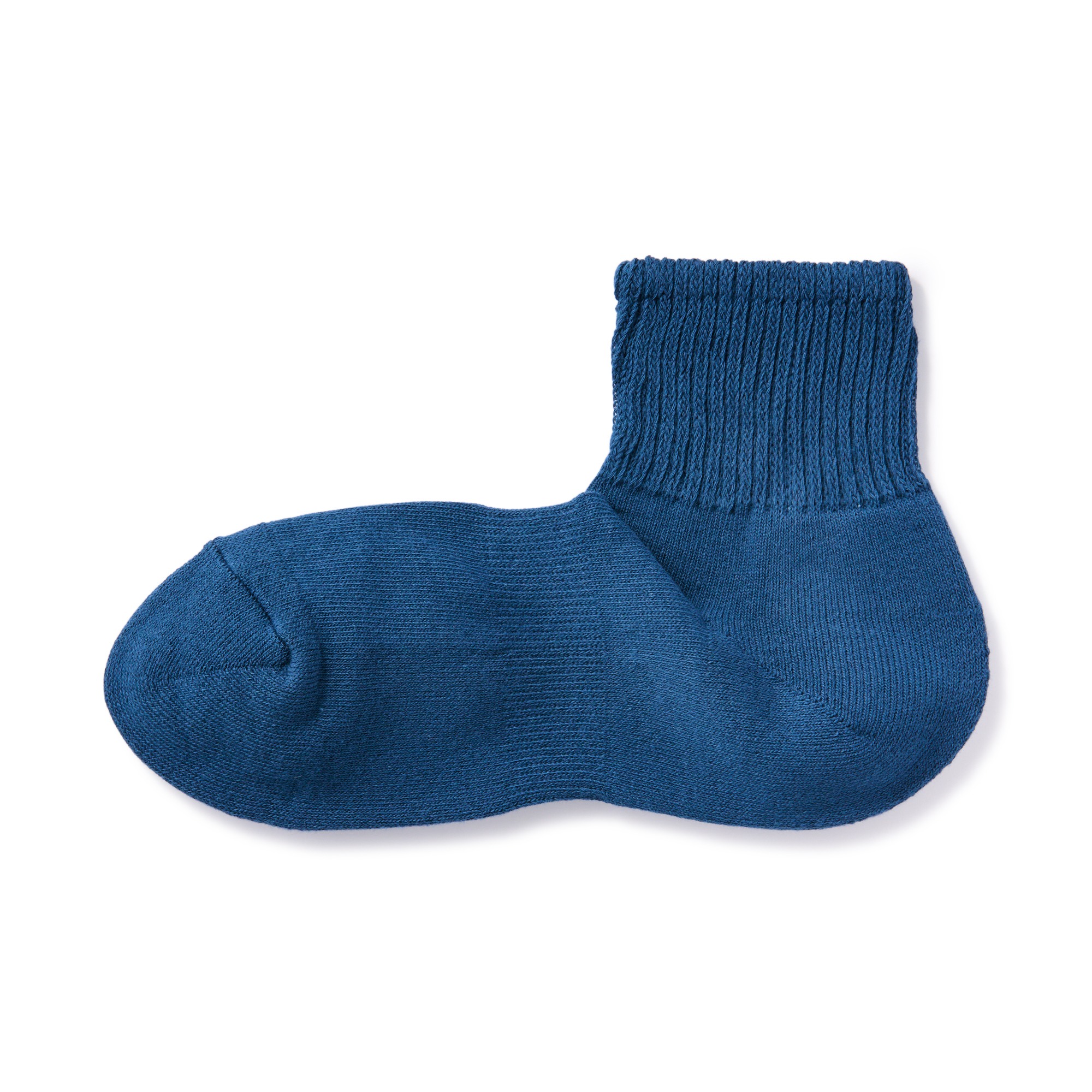 Right Angle Pile Short Socks(Plain)