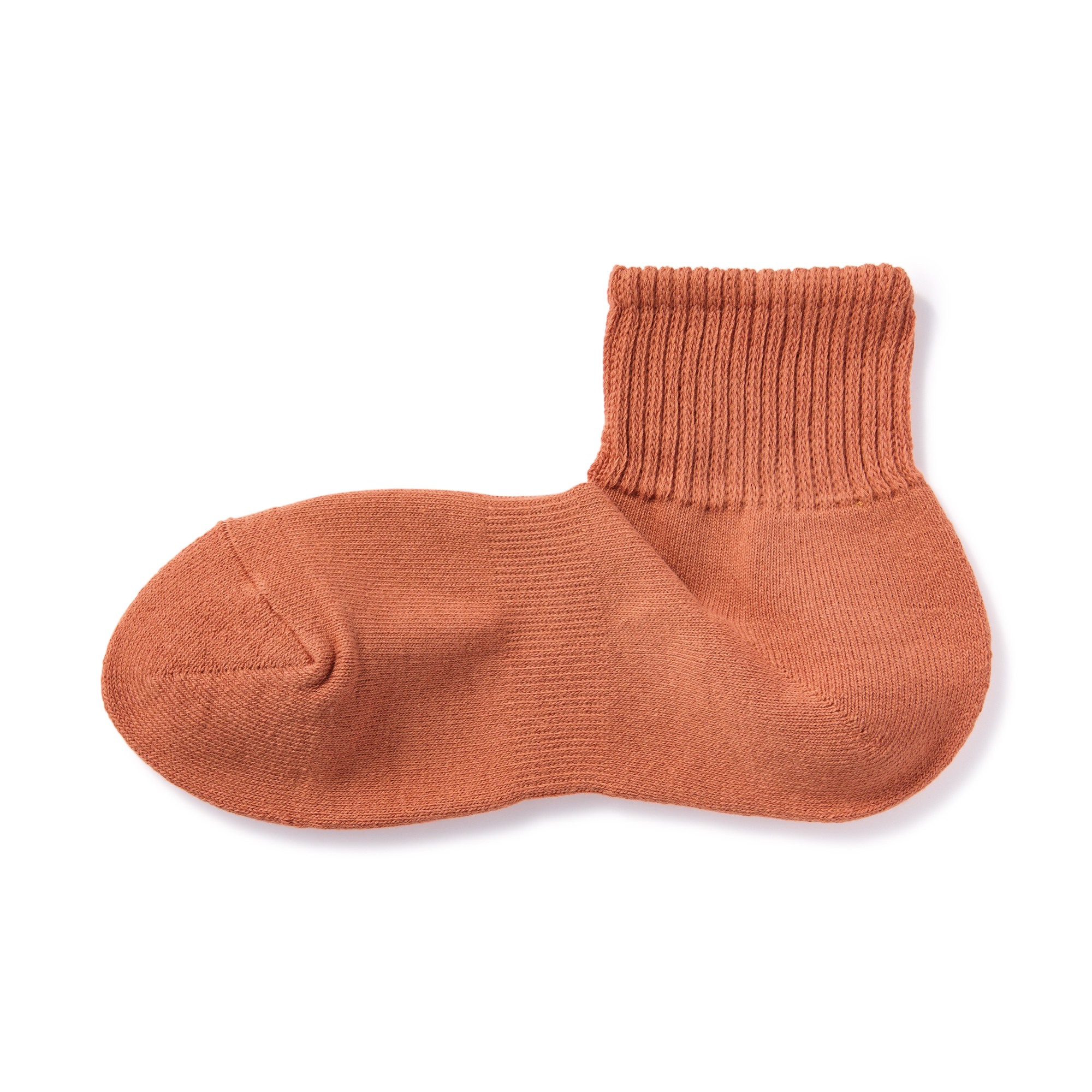 Right Angle Pile Short Socks(Plain)