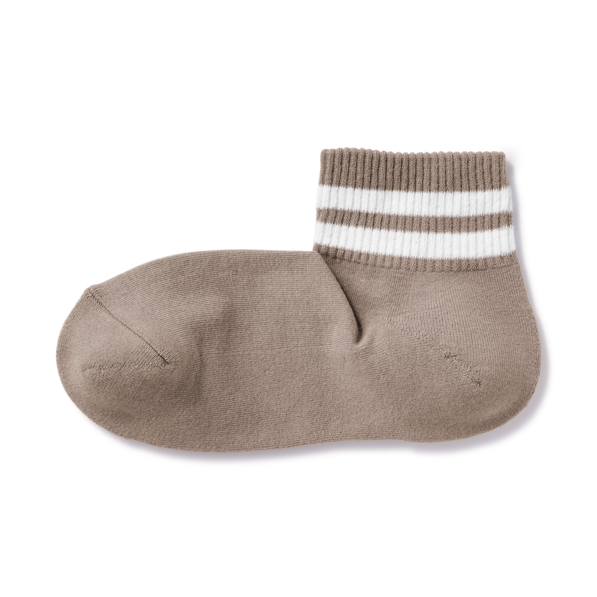 Right Angle Pile Short Socks(Line)