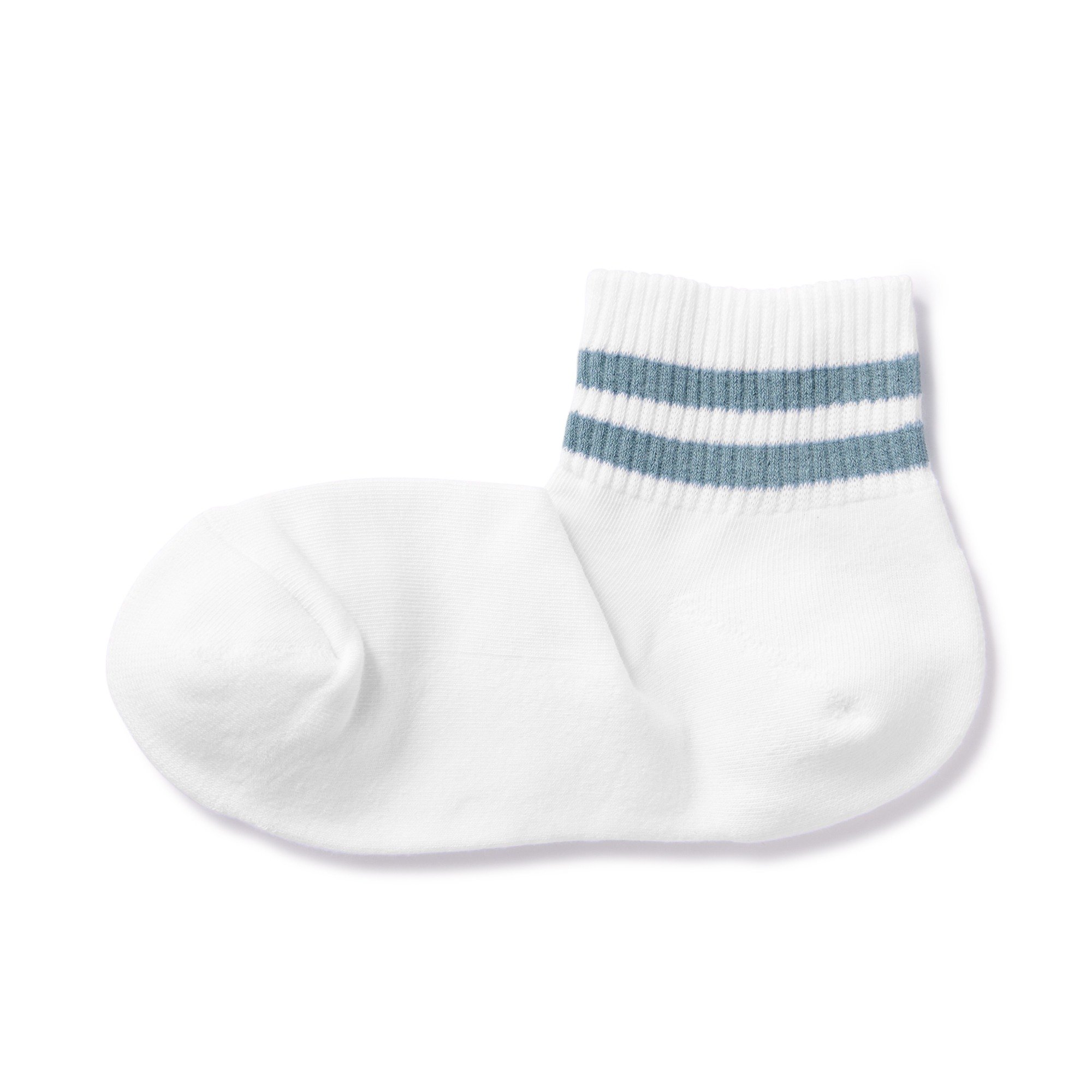 Right Angle Pile Short Socks(Line)