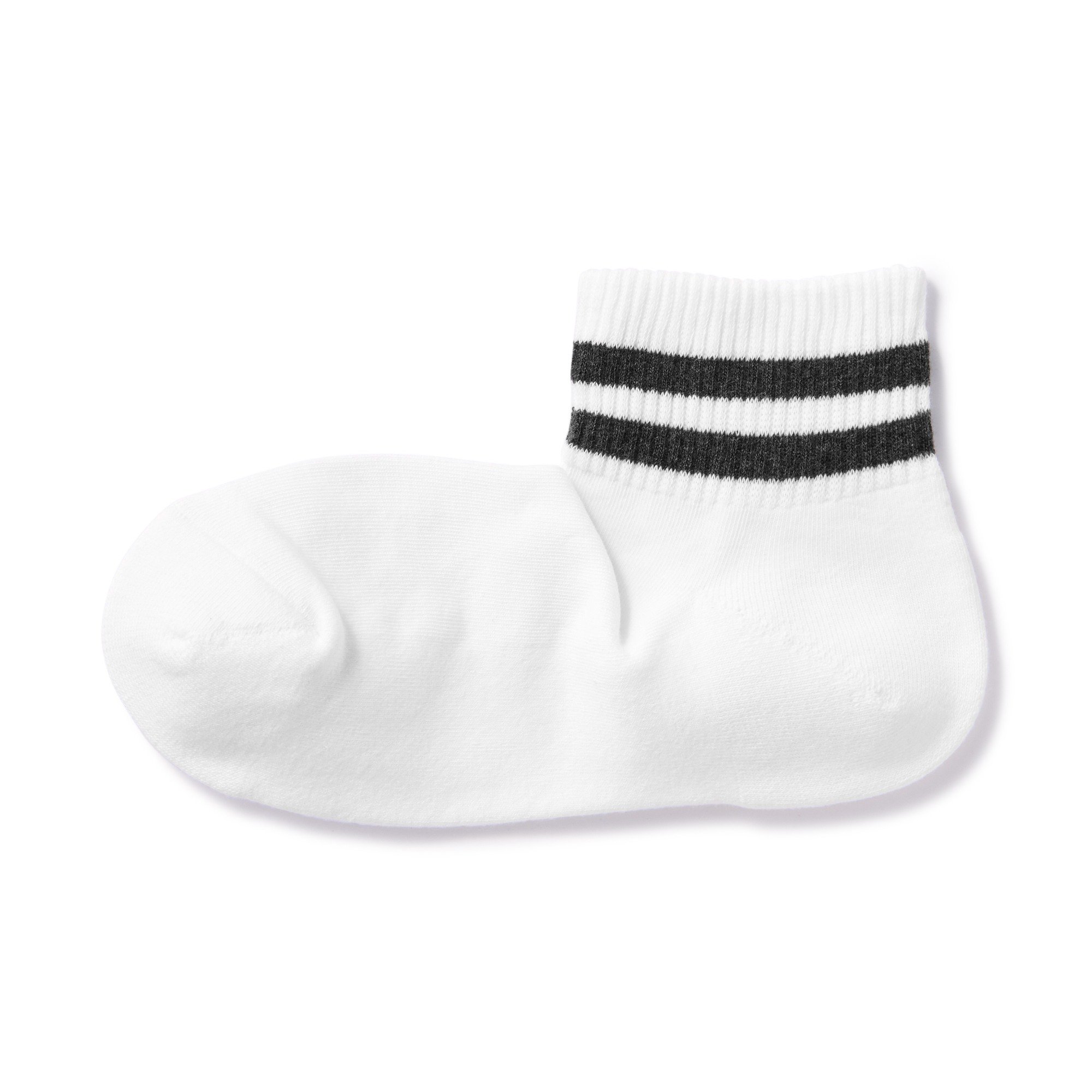 Right Angle Pile Short Socks(Line)