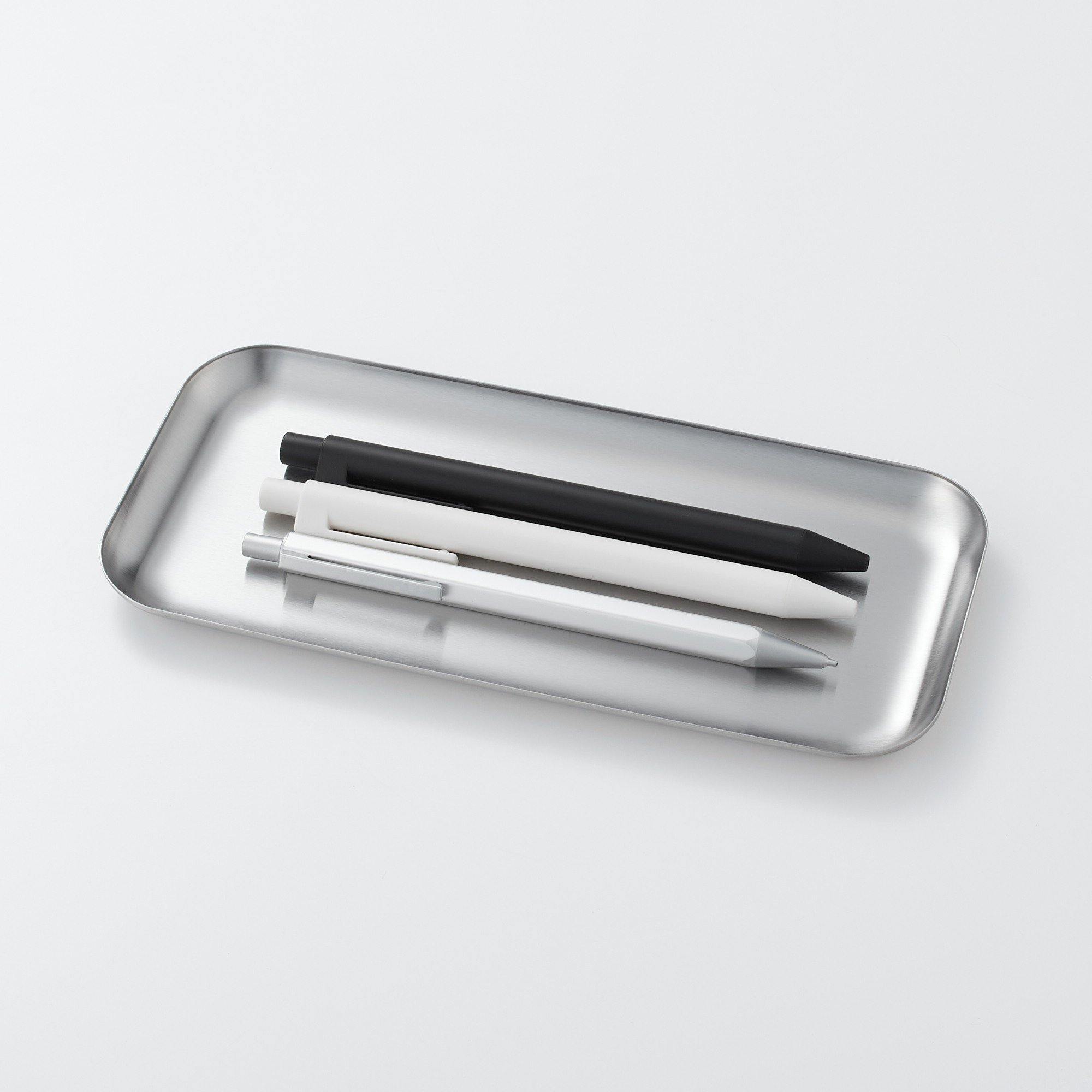 Stainless steel pen tray