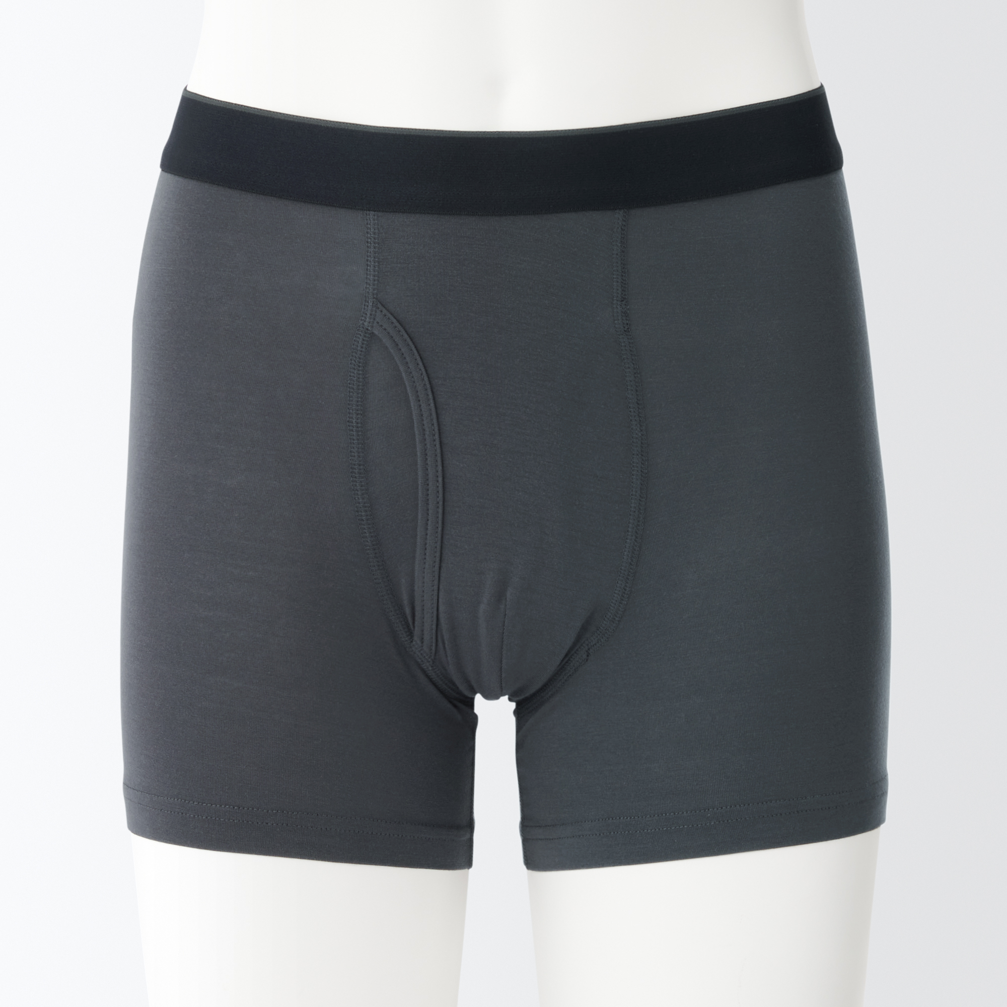 Lyocell stretch Front open boxer pants