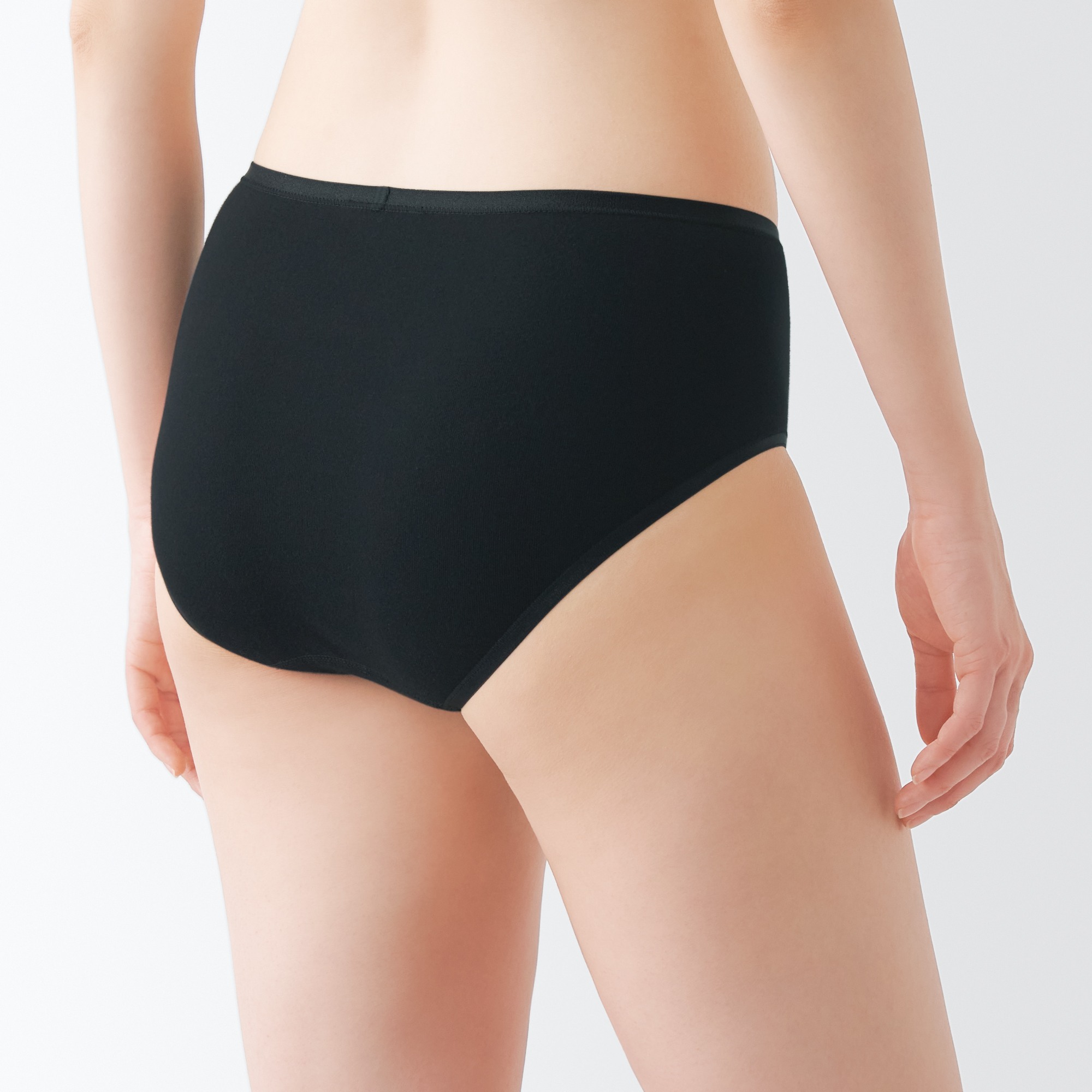 Ribbed High-rise bikini