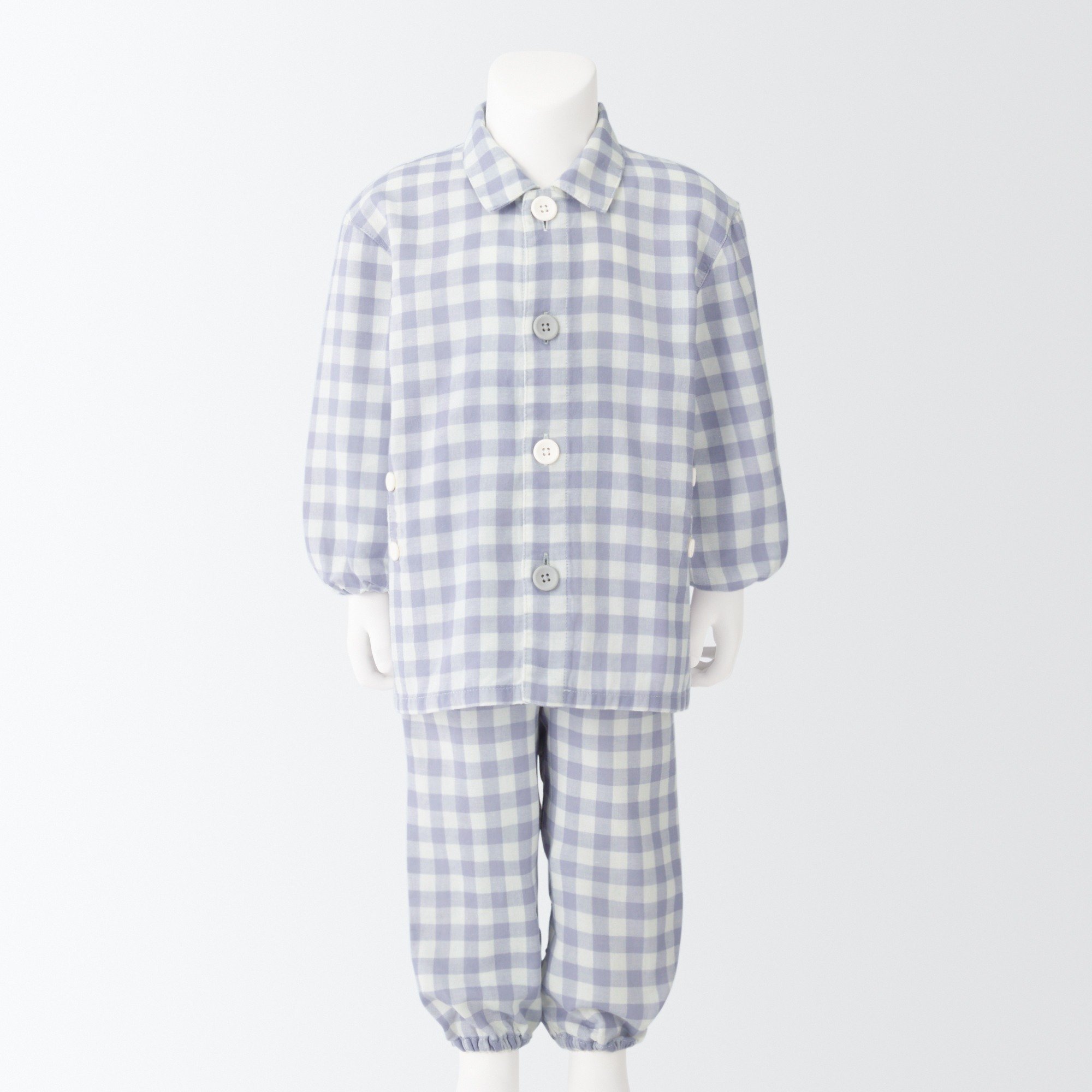 B's Side seamless Double gauze training pajamas