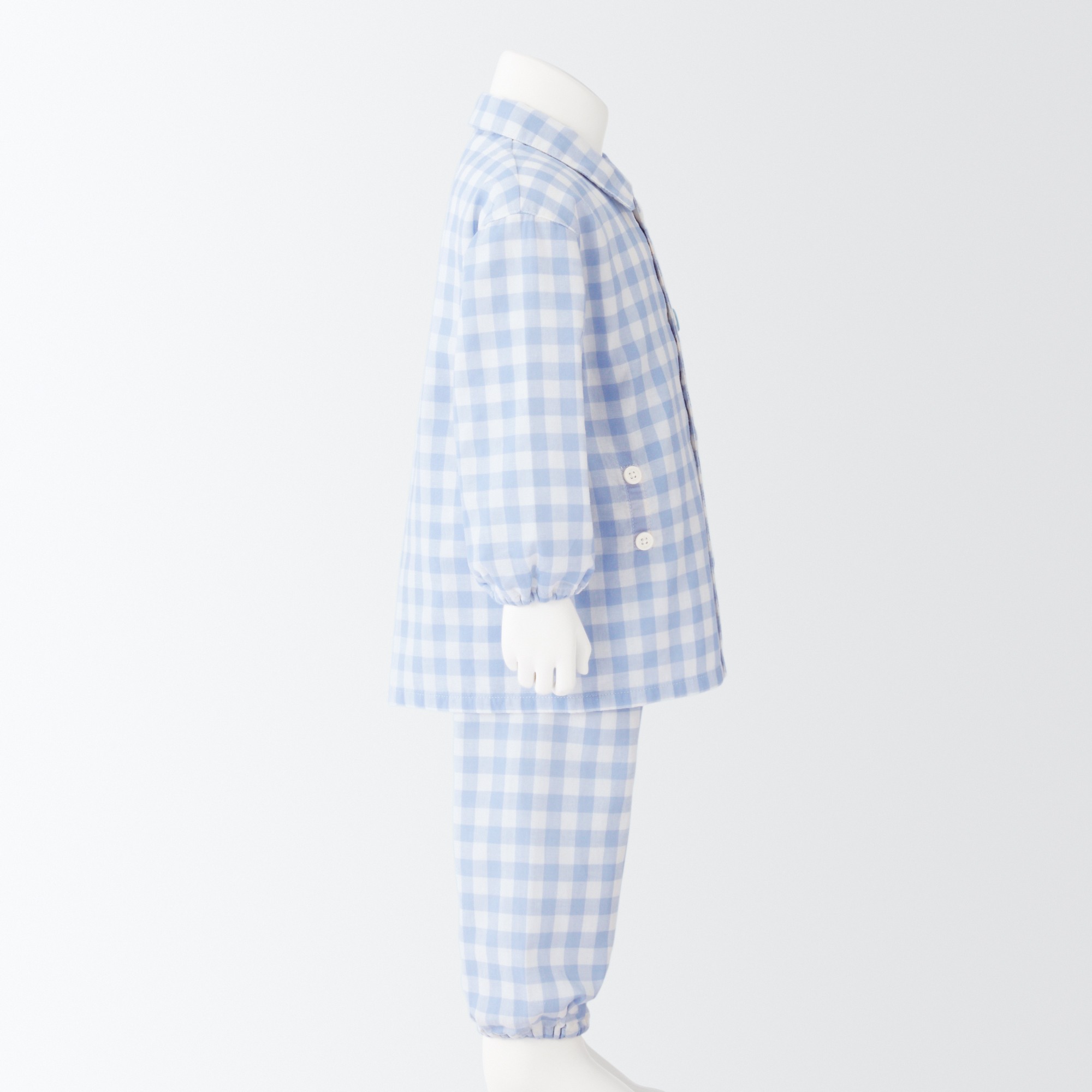 B's Side seamless Double gauze training pajamas