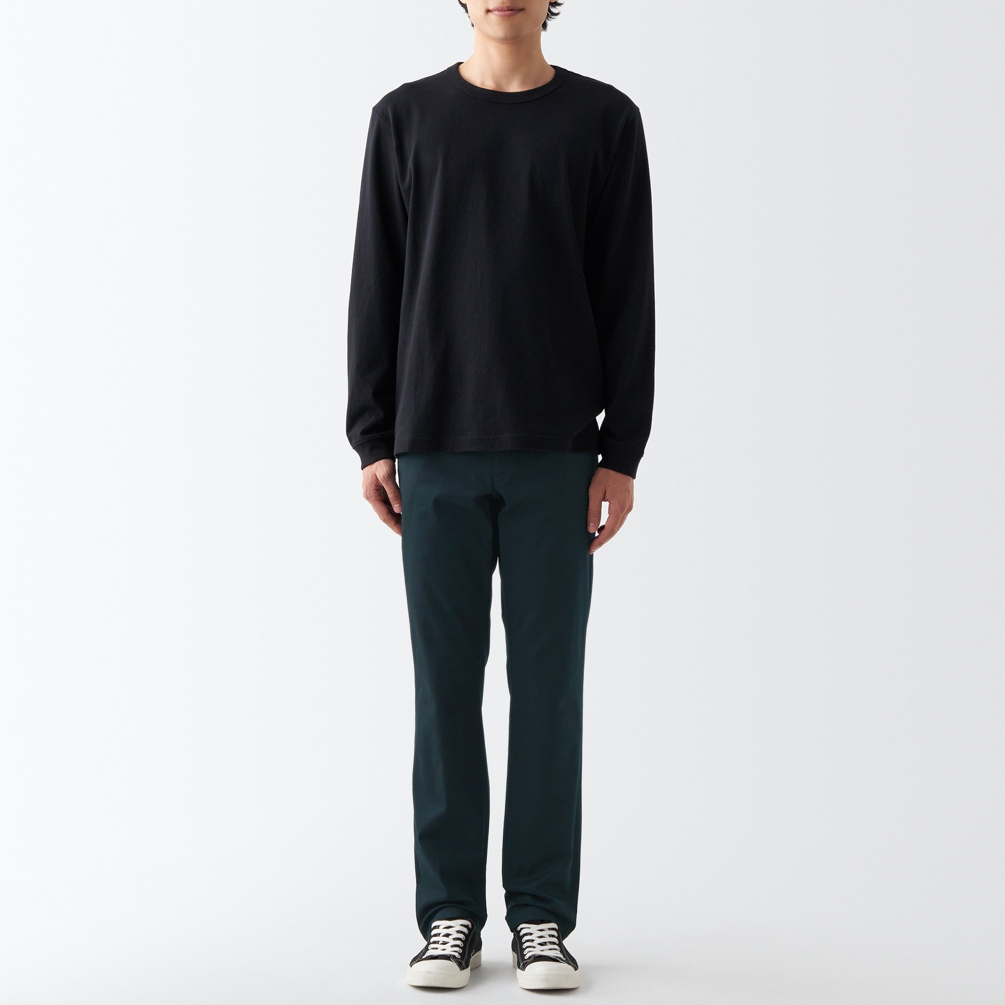 MUJI | Stretch chino slim Inseam