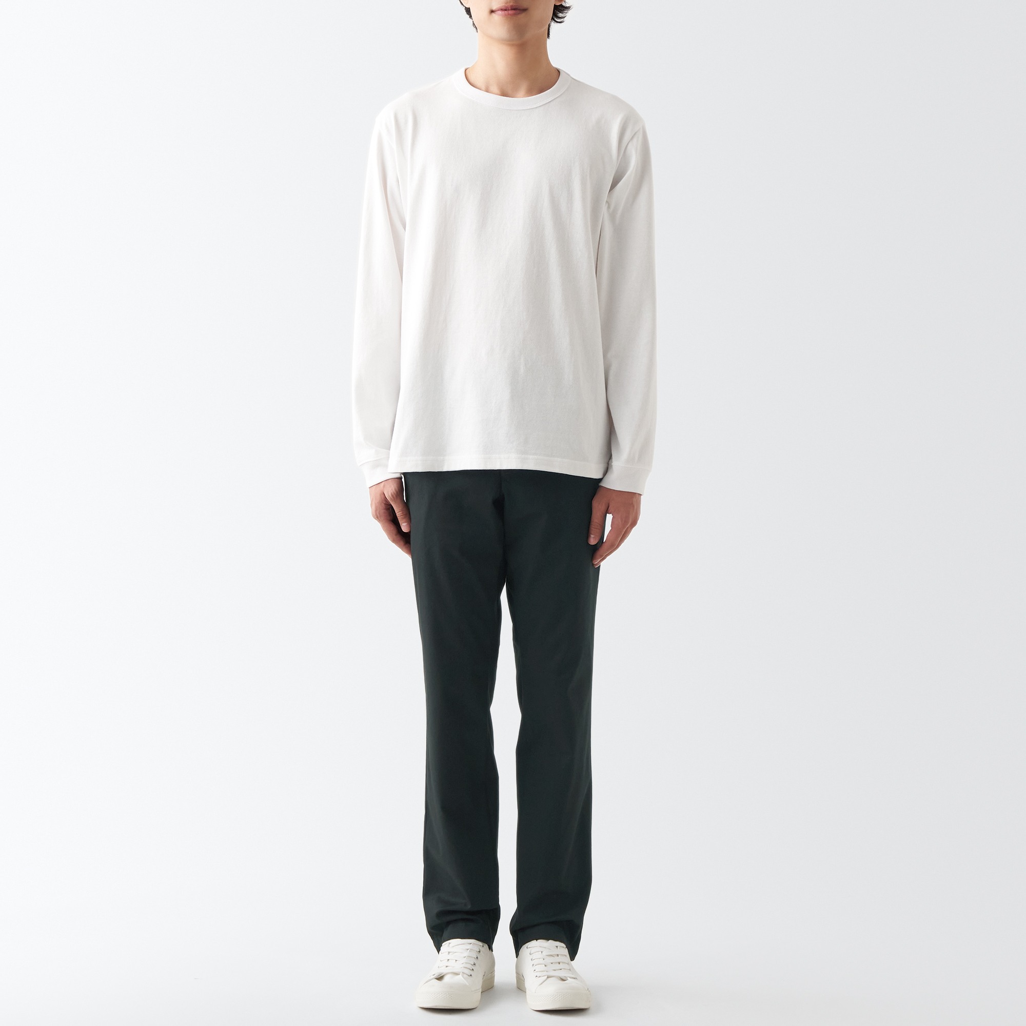 MUJI | Stretch chino slim Inseam 82cm