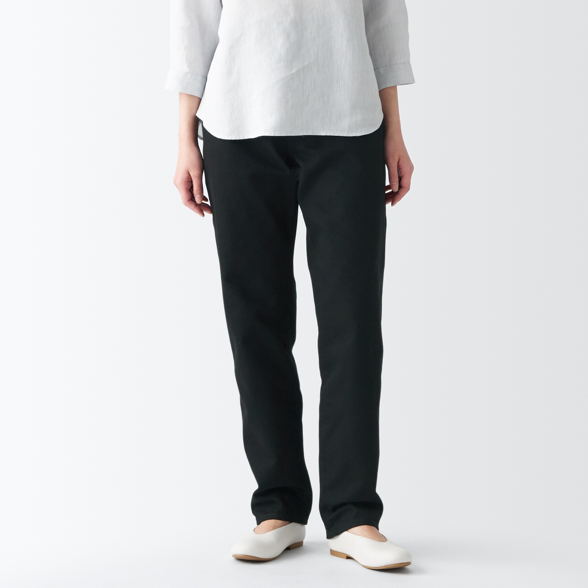MUJI | Denim regular pants