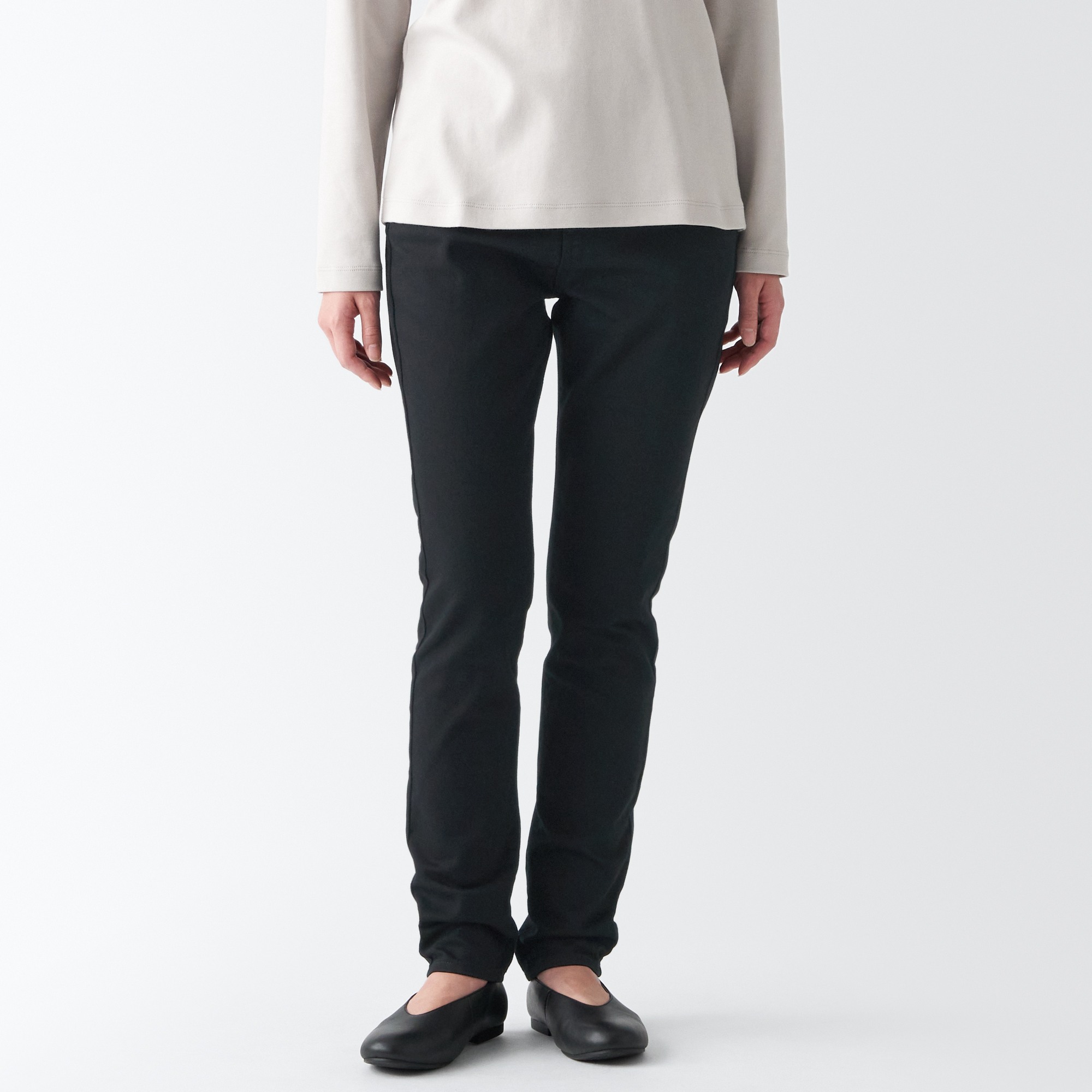 Stretch denim  slim pants