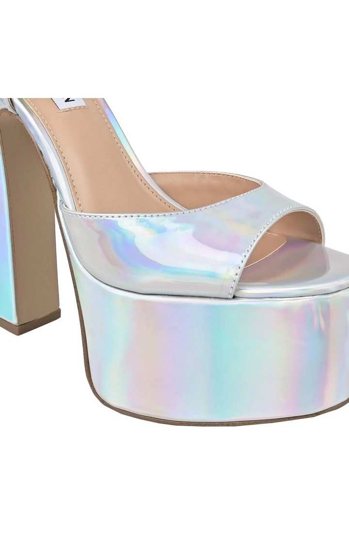 Courtesy Silver Heel Sandals