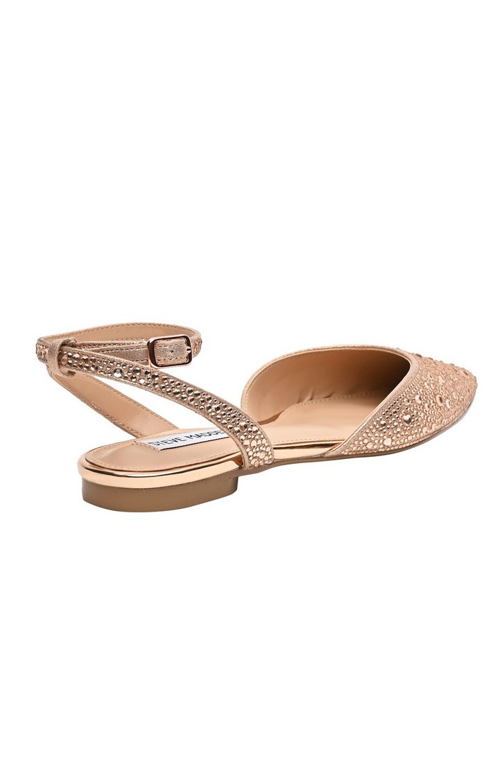 Julitta Pink Closed Flats & Ballerinas