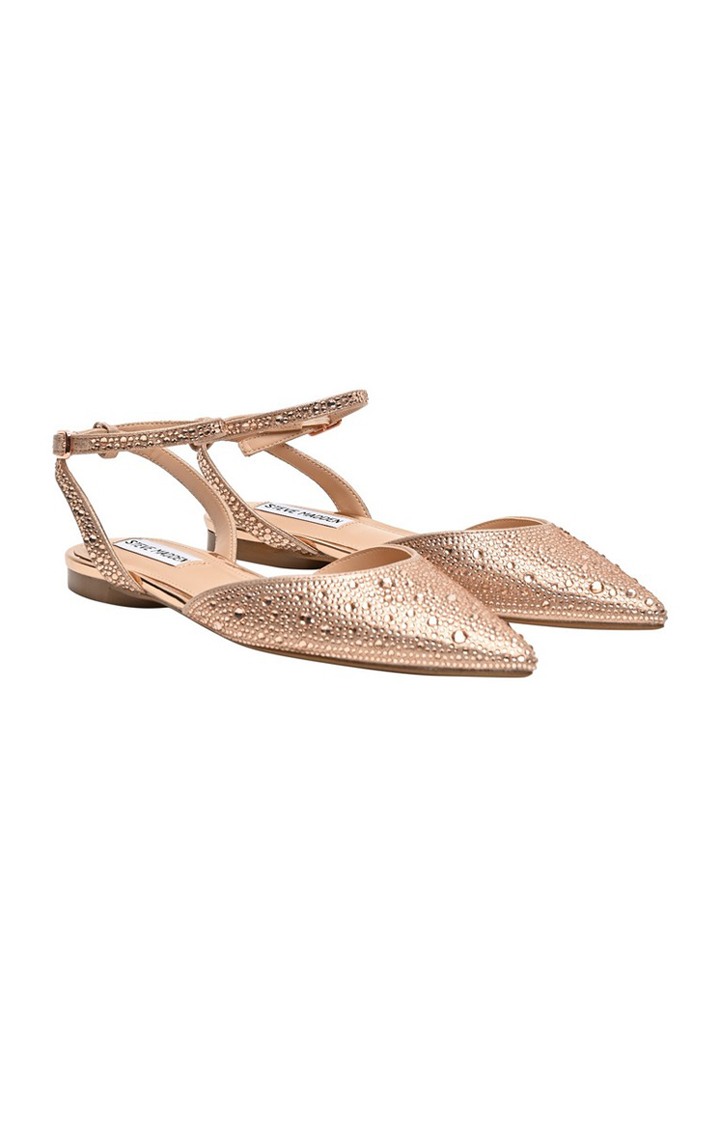 Julitta Pink Closed Flats & Ballerinas