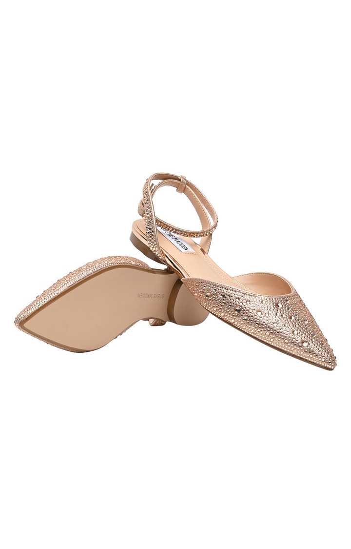 Julitta Pink Closed Flats & Ballerinas