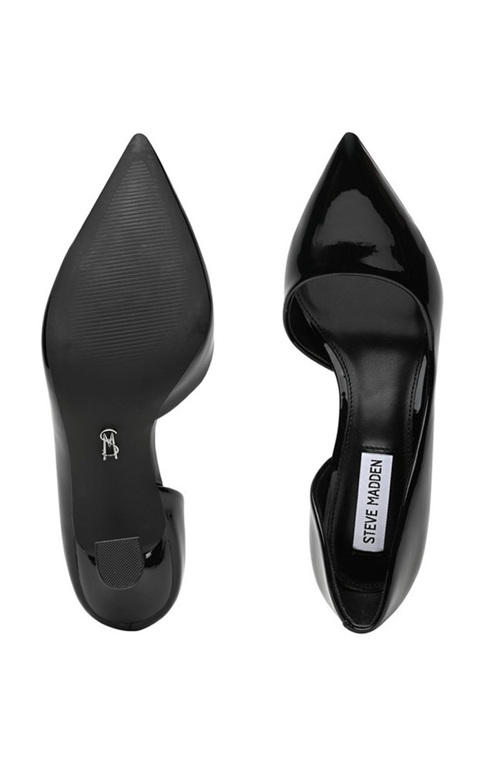 Larisa Black Heel Sandals
