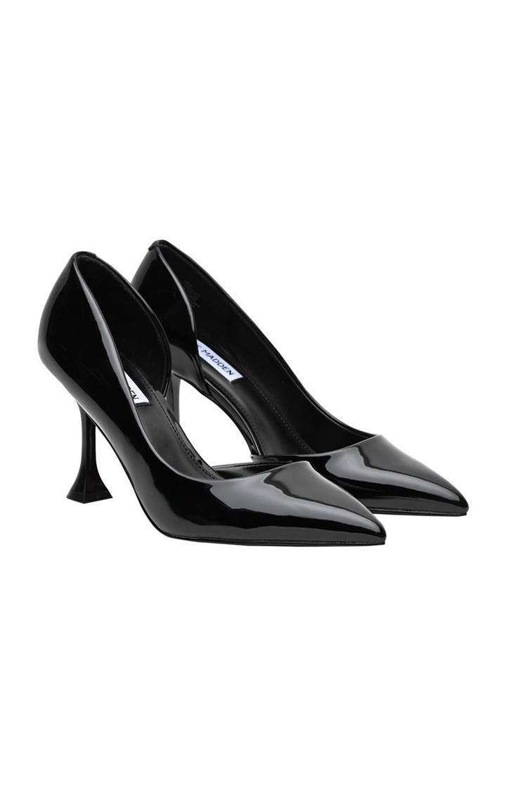 Larisa Black Heel Sandals