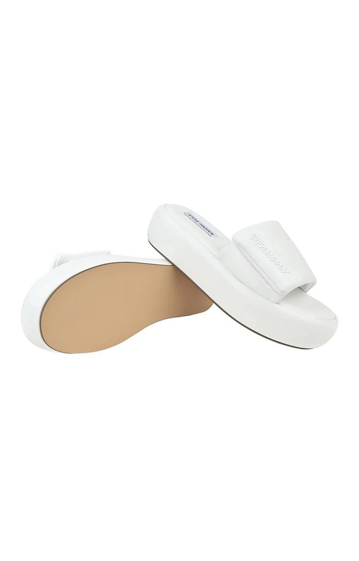Swoosh White Wedges