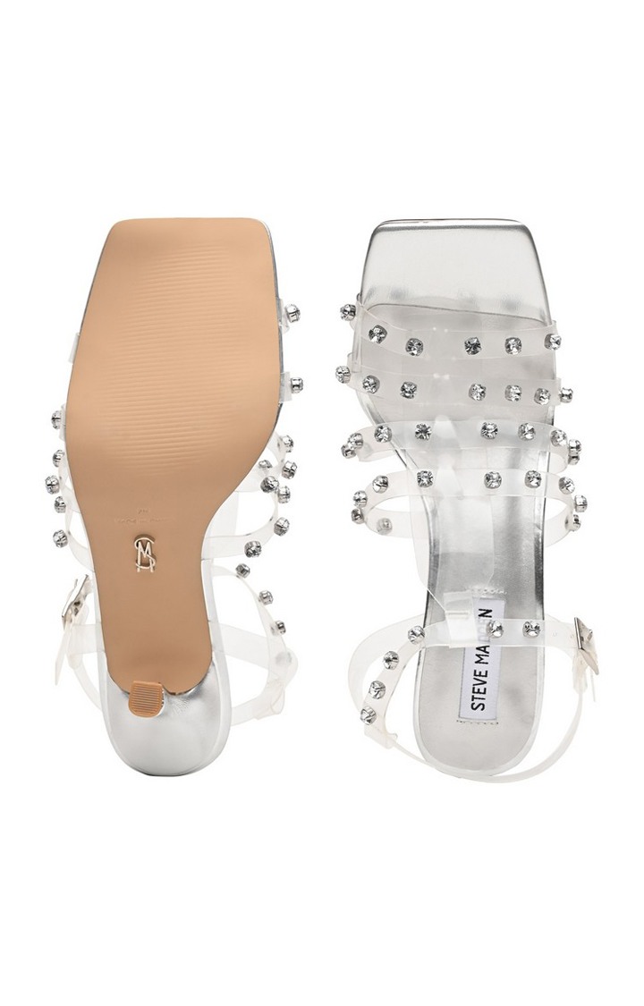 Concert Silver Heel Sandals