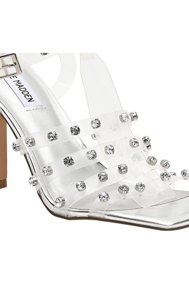 Concert Silver Heel Sandals