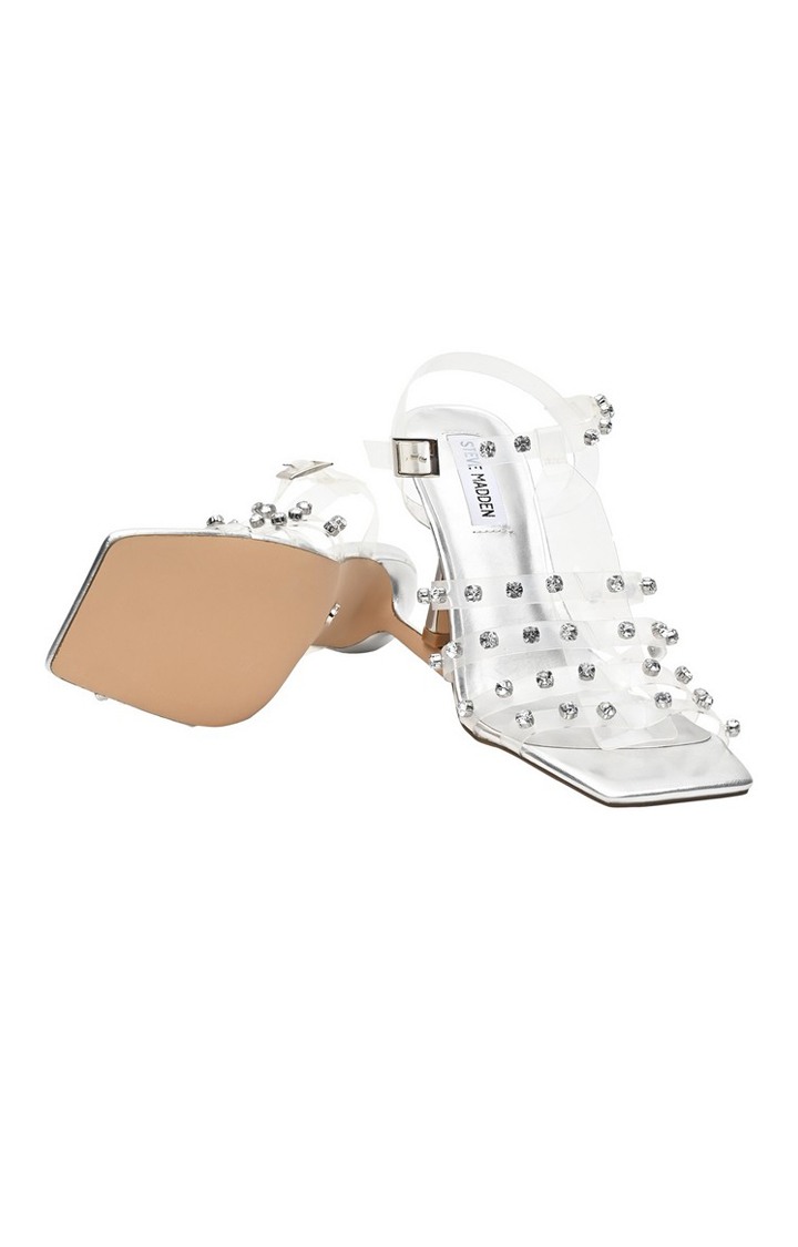 Concert Silver Heel Sandals