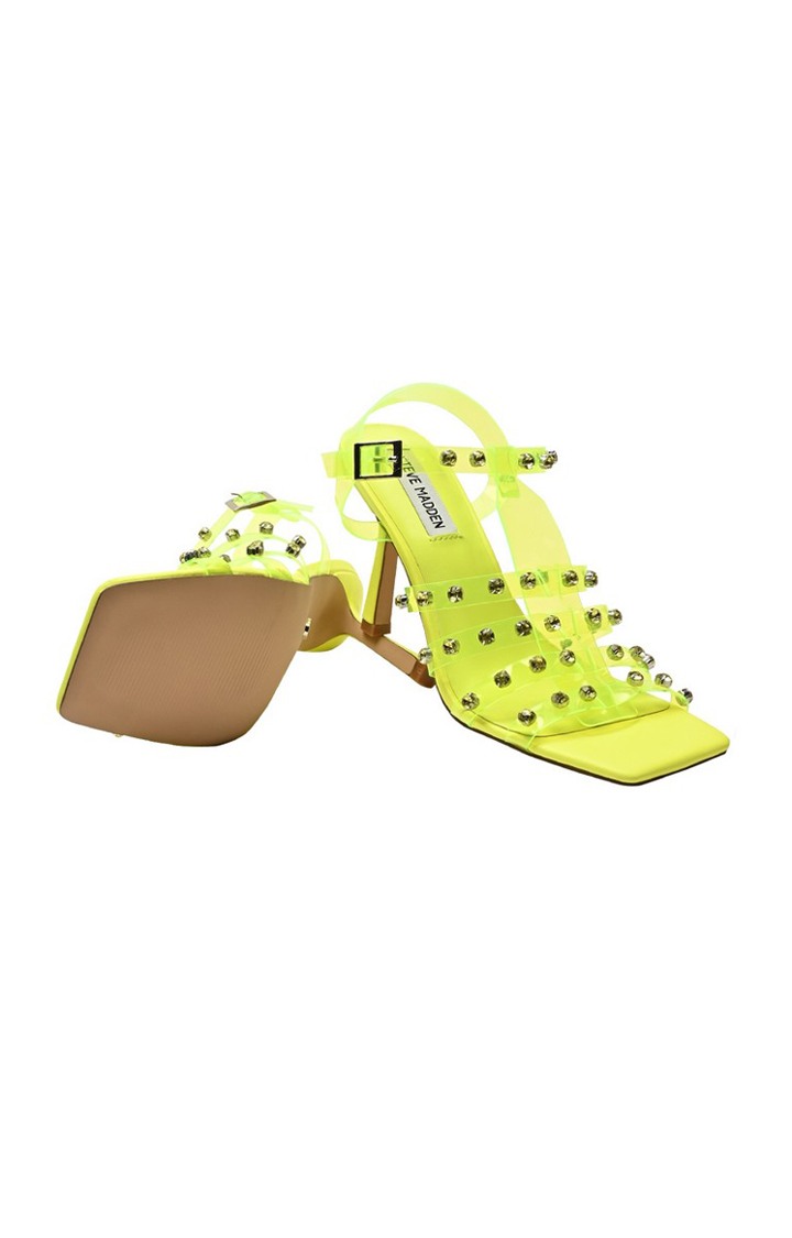 Concert Yellow Heel Sandals