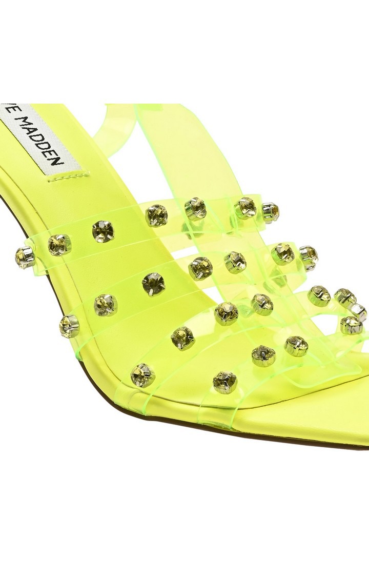 Concert Yellow Heel Sandals