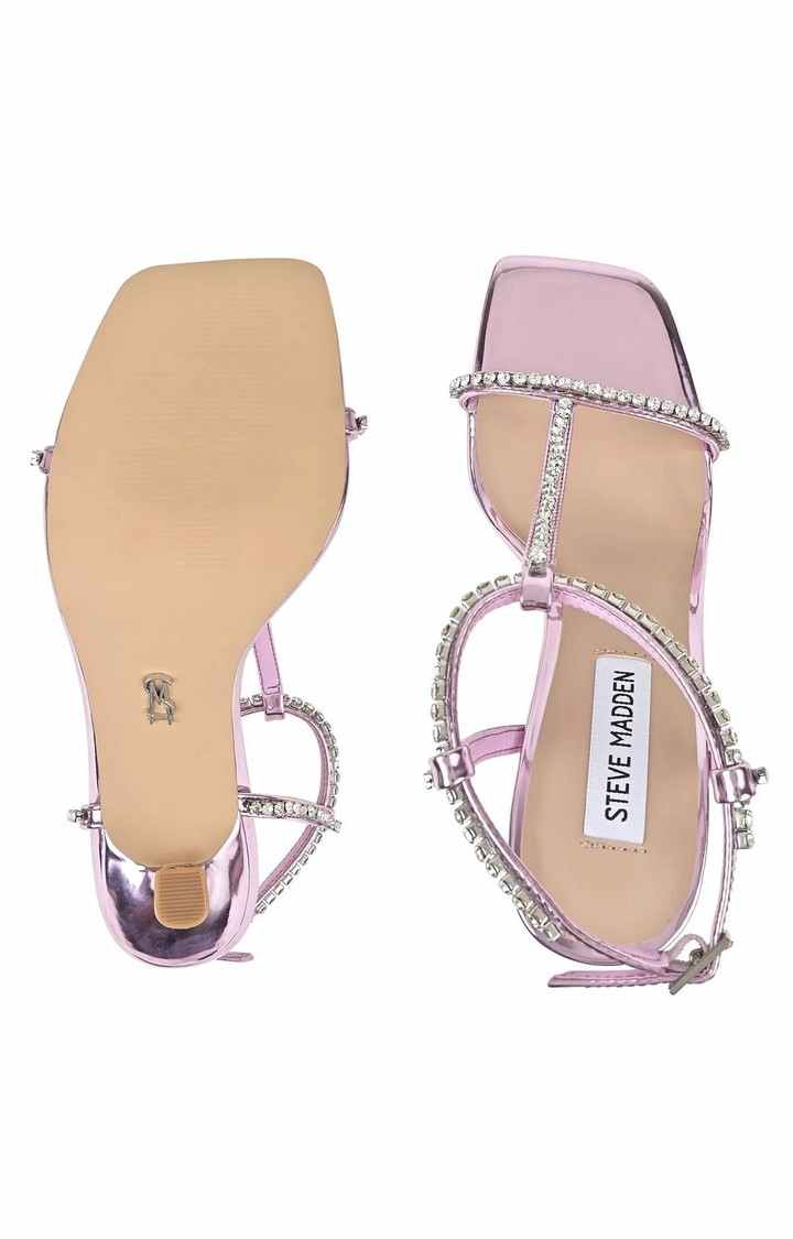 Luxey Pink Heel Sandals