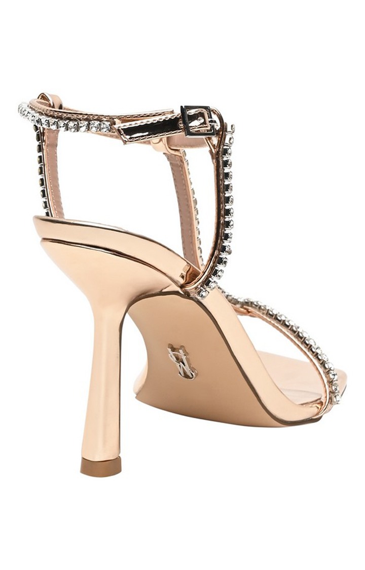 Luxey Pink Heel Sandals