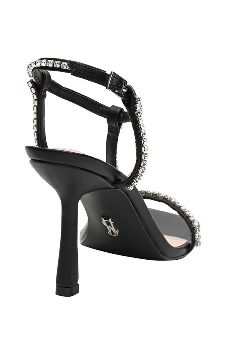 Luxey Black Heel Sandals