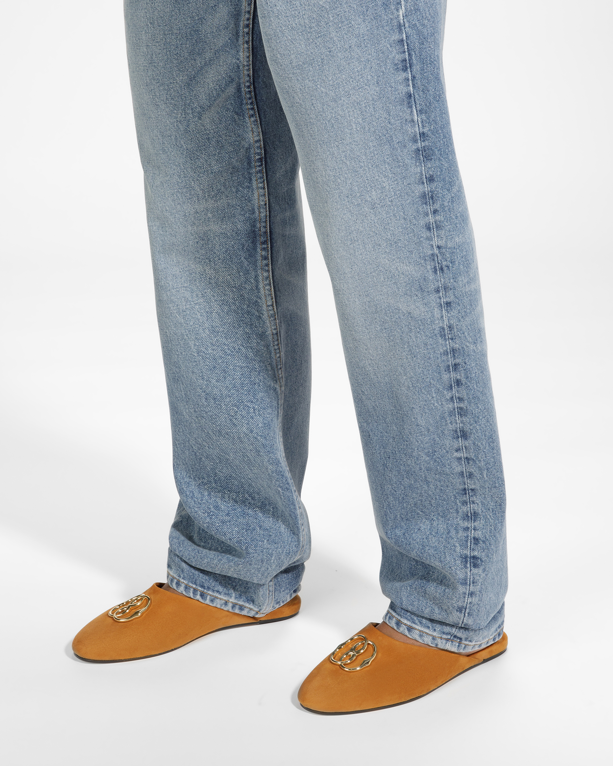 Gylon-M Leather Slides