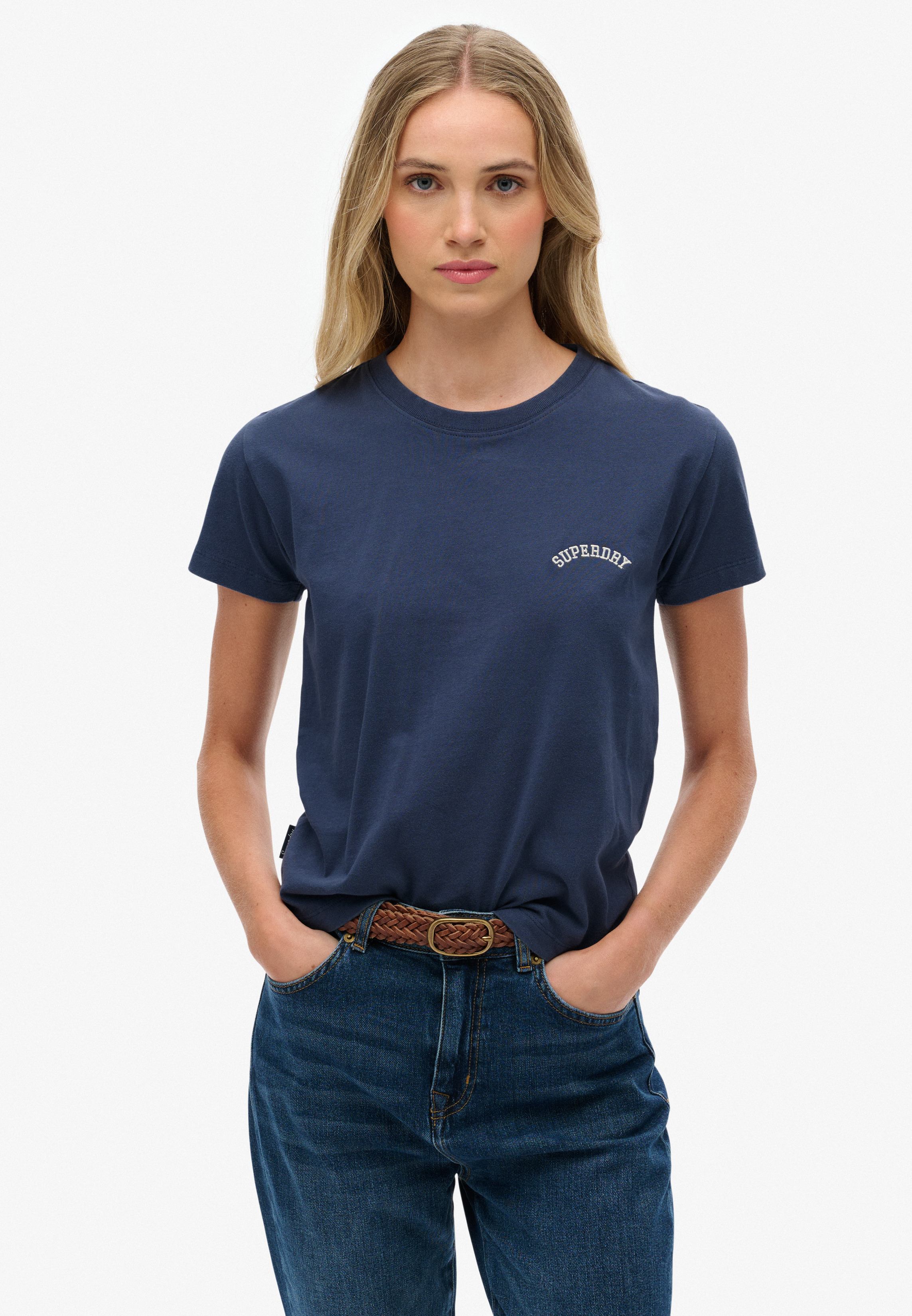 ESSENTIAL LOGO FITTED TEE IND