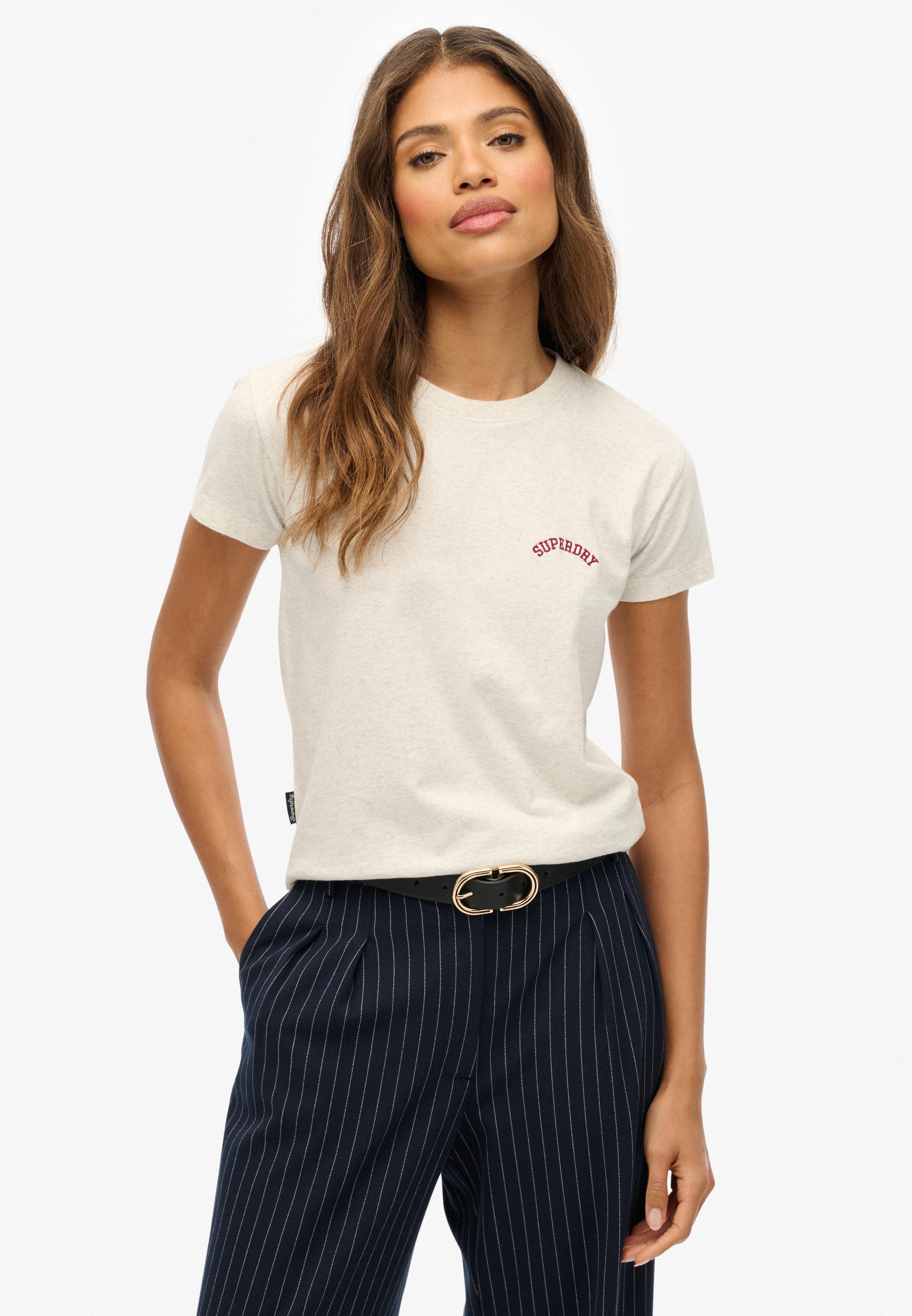 ESSENTIAL LOGO FITTED TEE IND