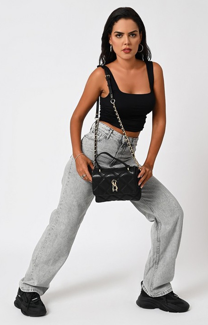 Bworship Black Handbags