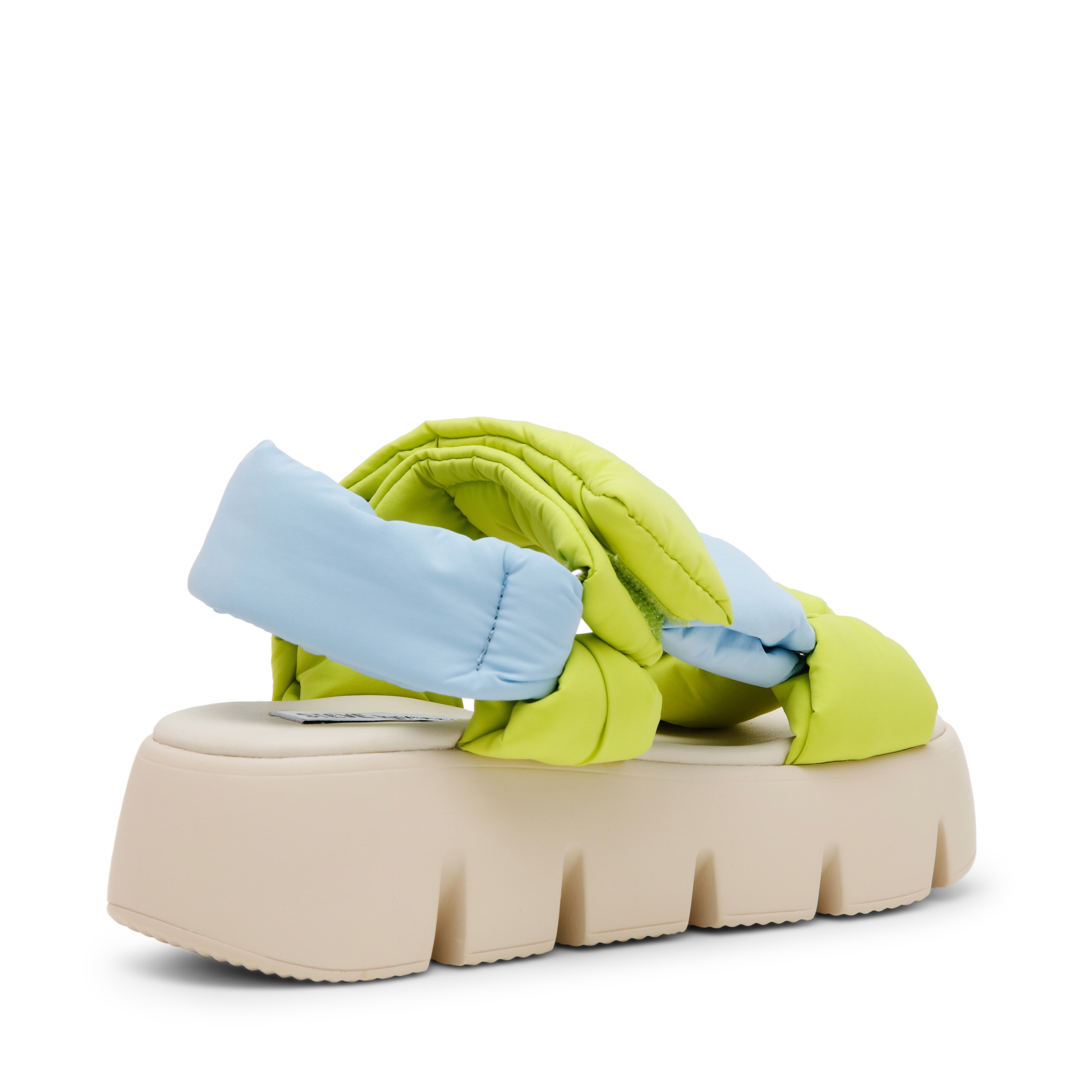 Bonkers Blue/Lime Flats