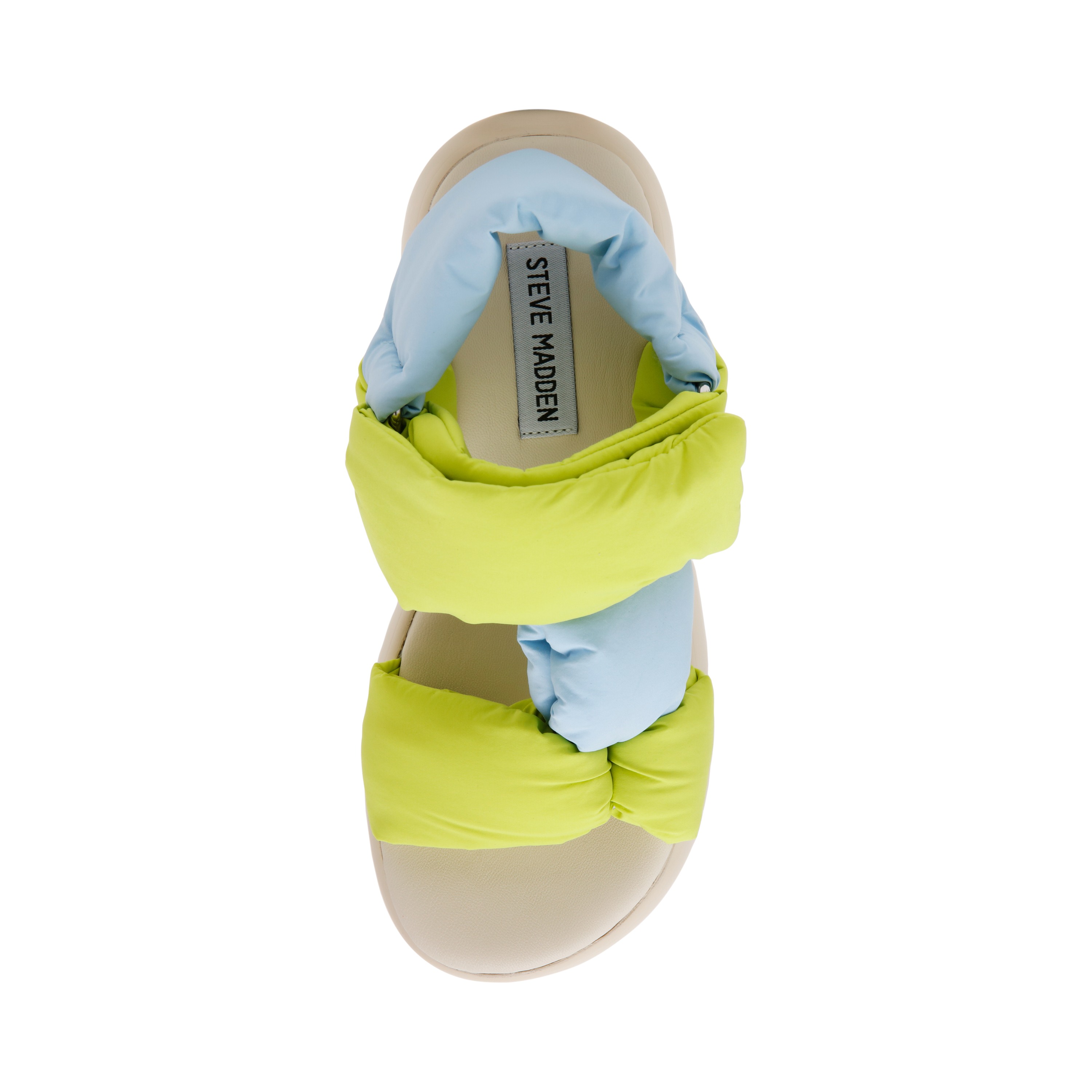Bonkers Blue/Lime Flats