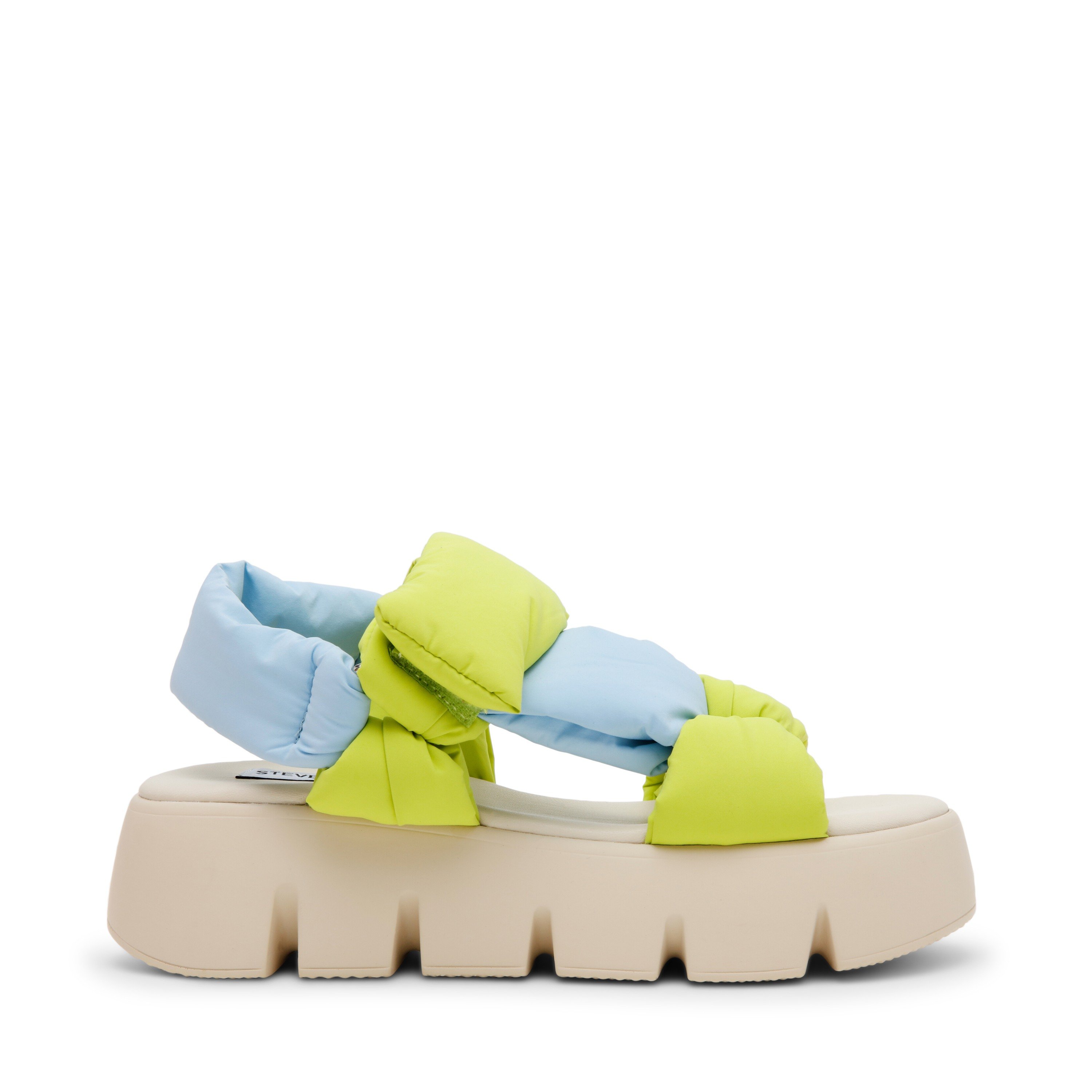 Bonkers Blue/Lime Flats