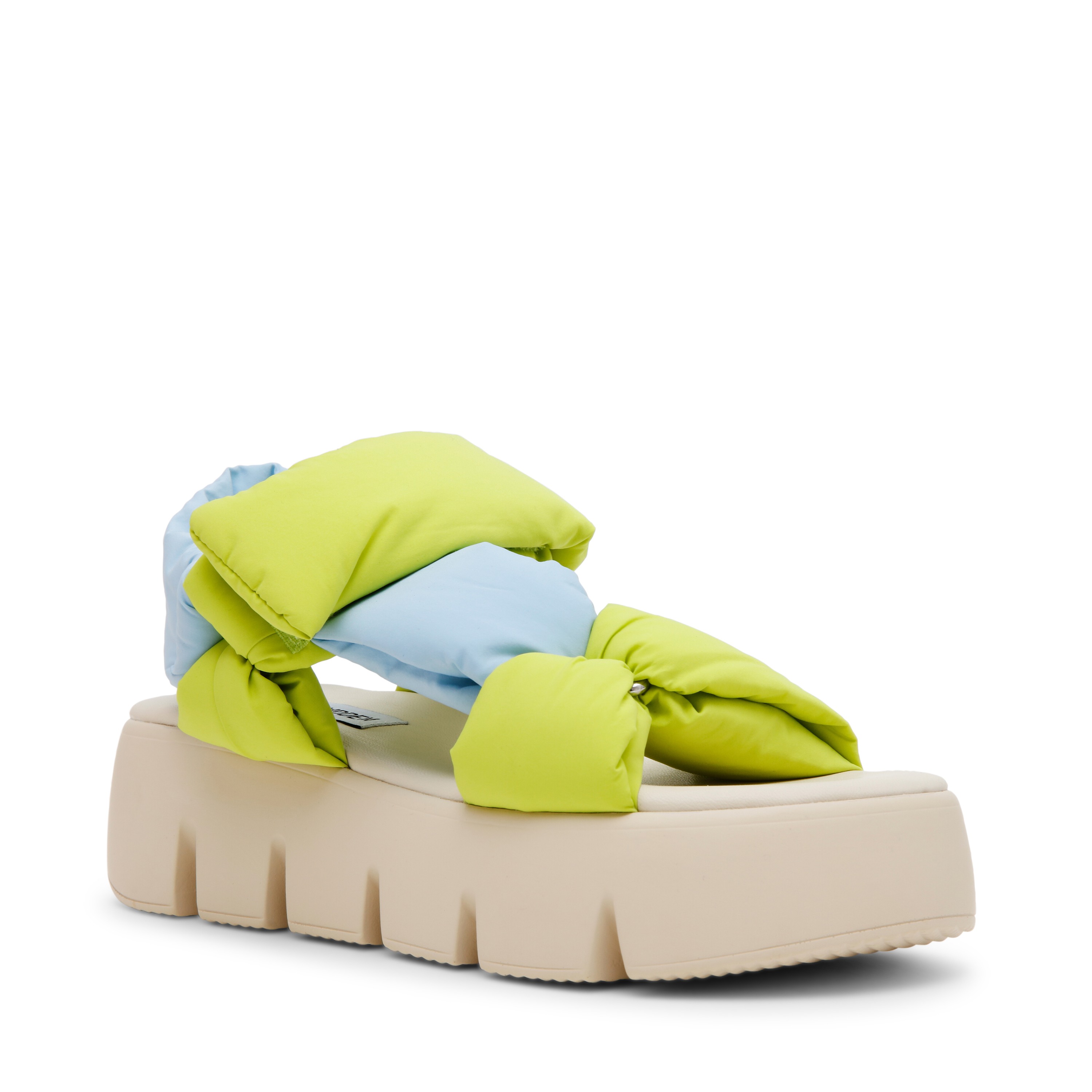 Bonkers Blue/Lime Flats