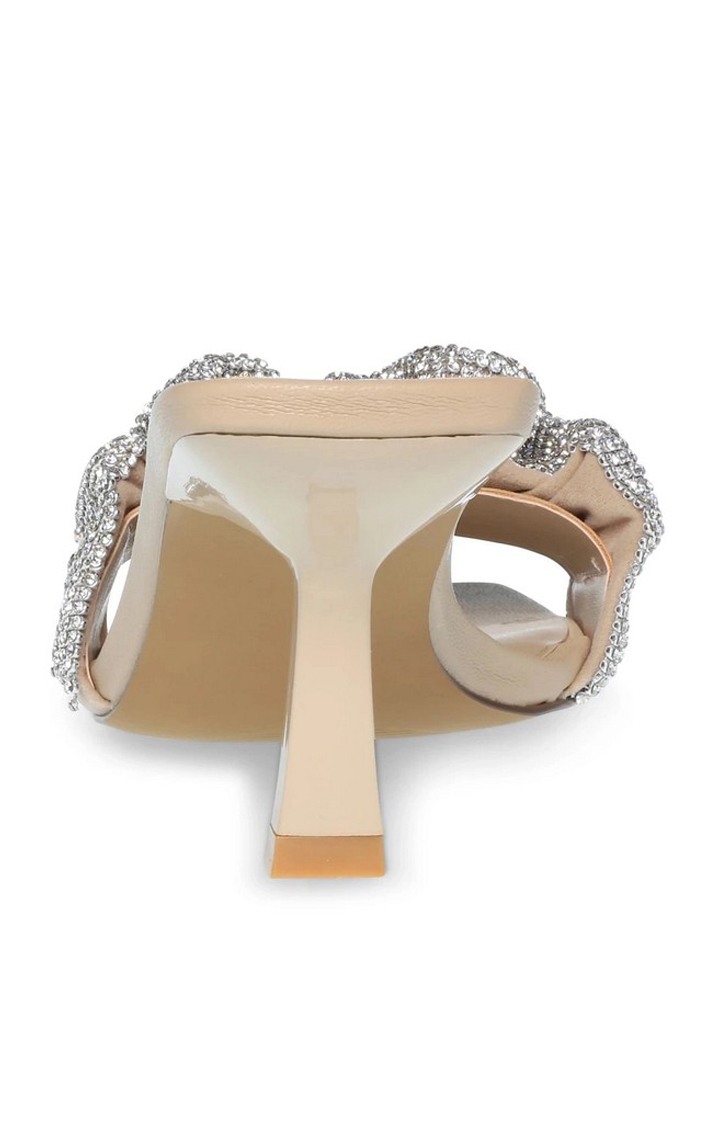 Taralin Silver Heel Sandals