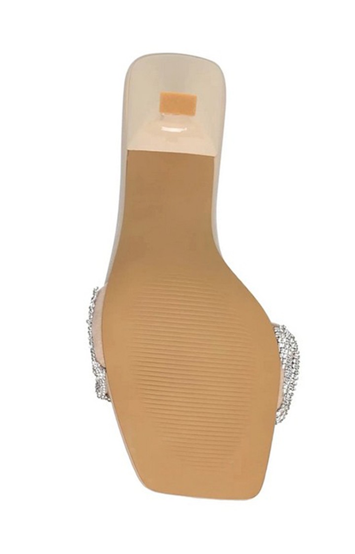Taralin Silver Heel Sandals