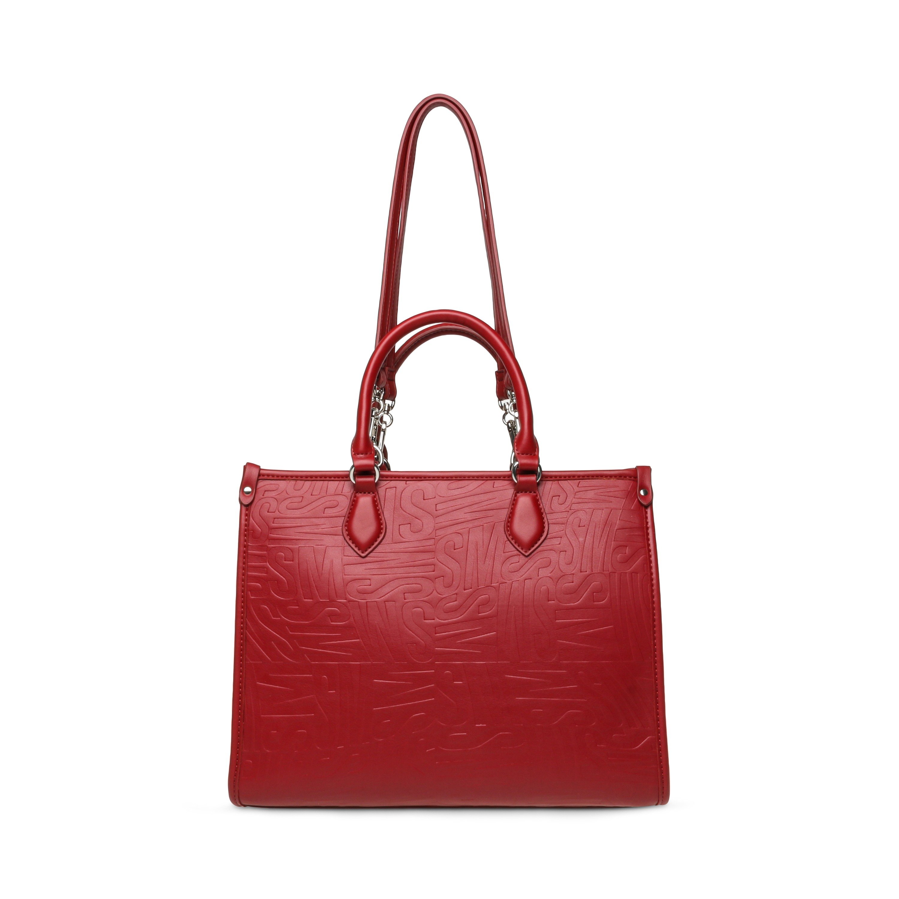 Bscope Red/Silver Tote