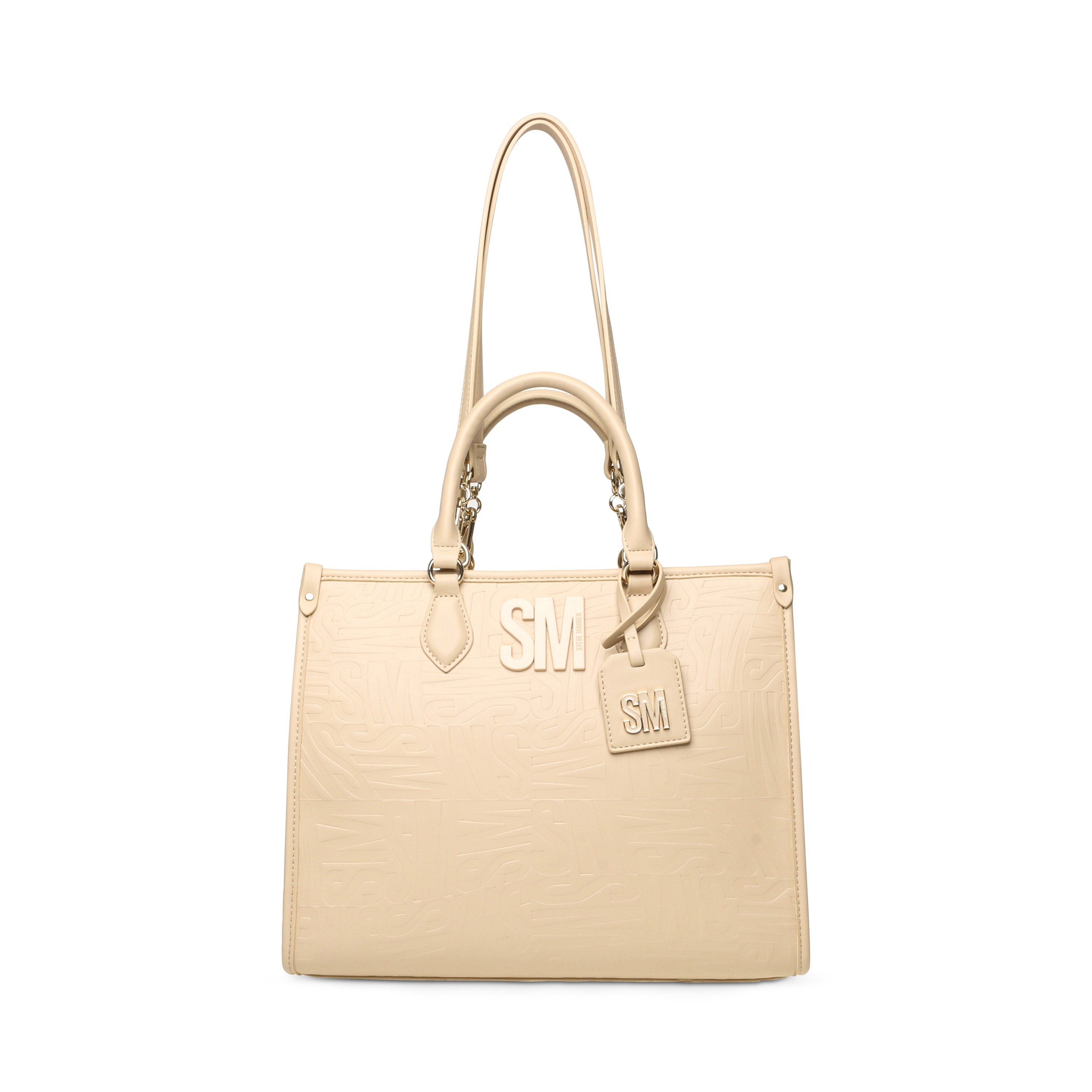 Bscope Bone/Gold Tote