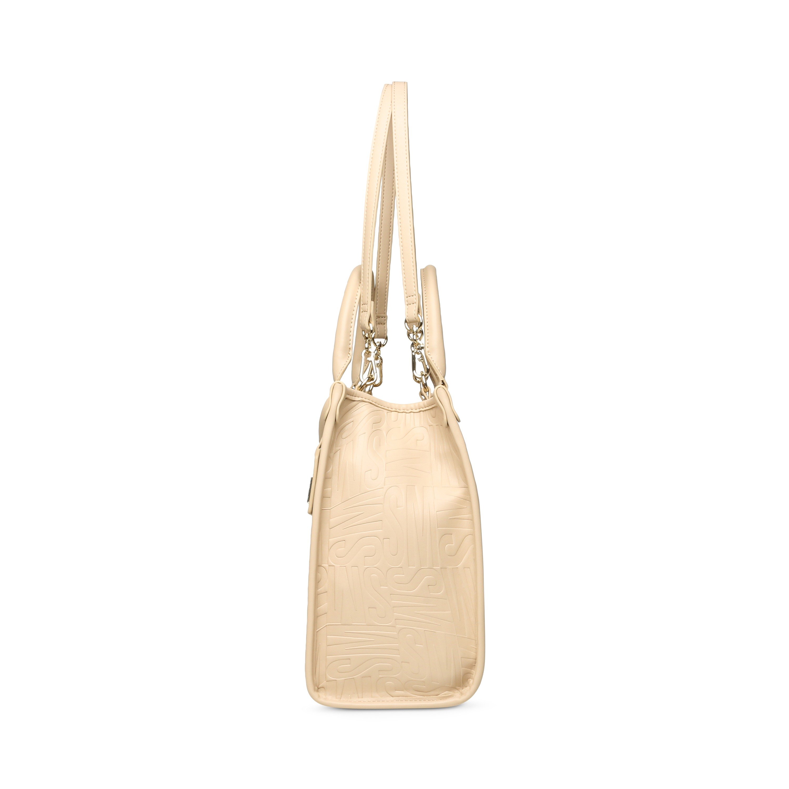 Bscope Bone/Gold Tote