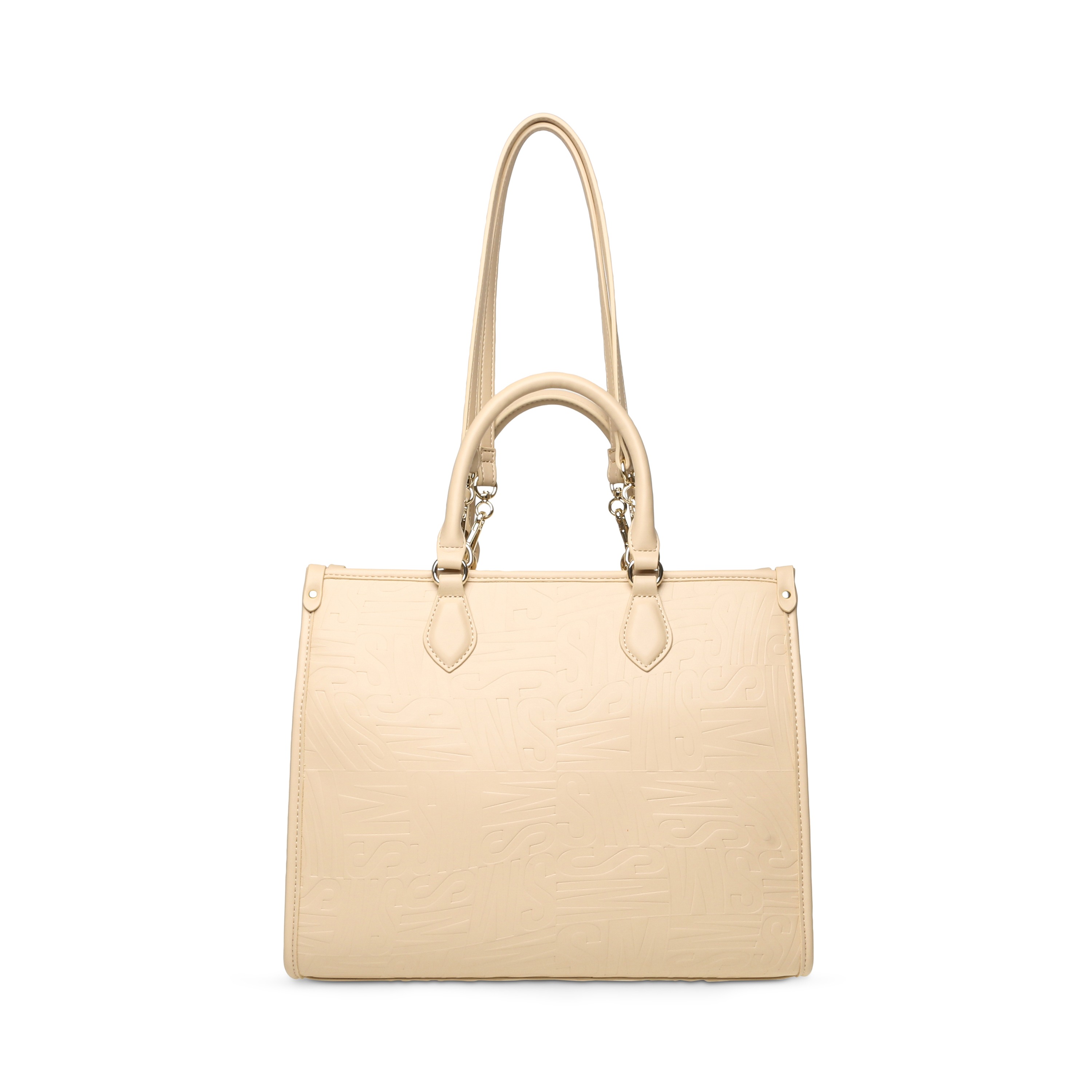 Bscope Bone/Gold Tote