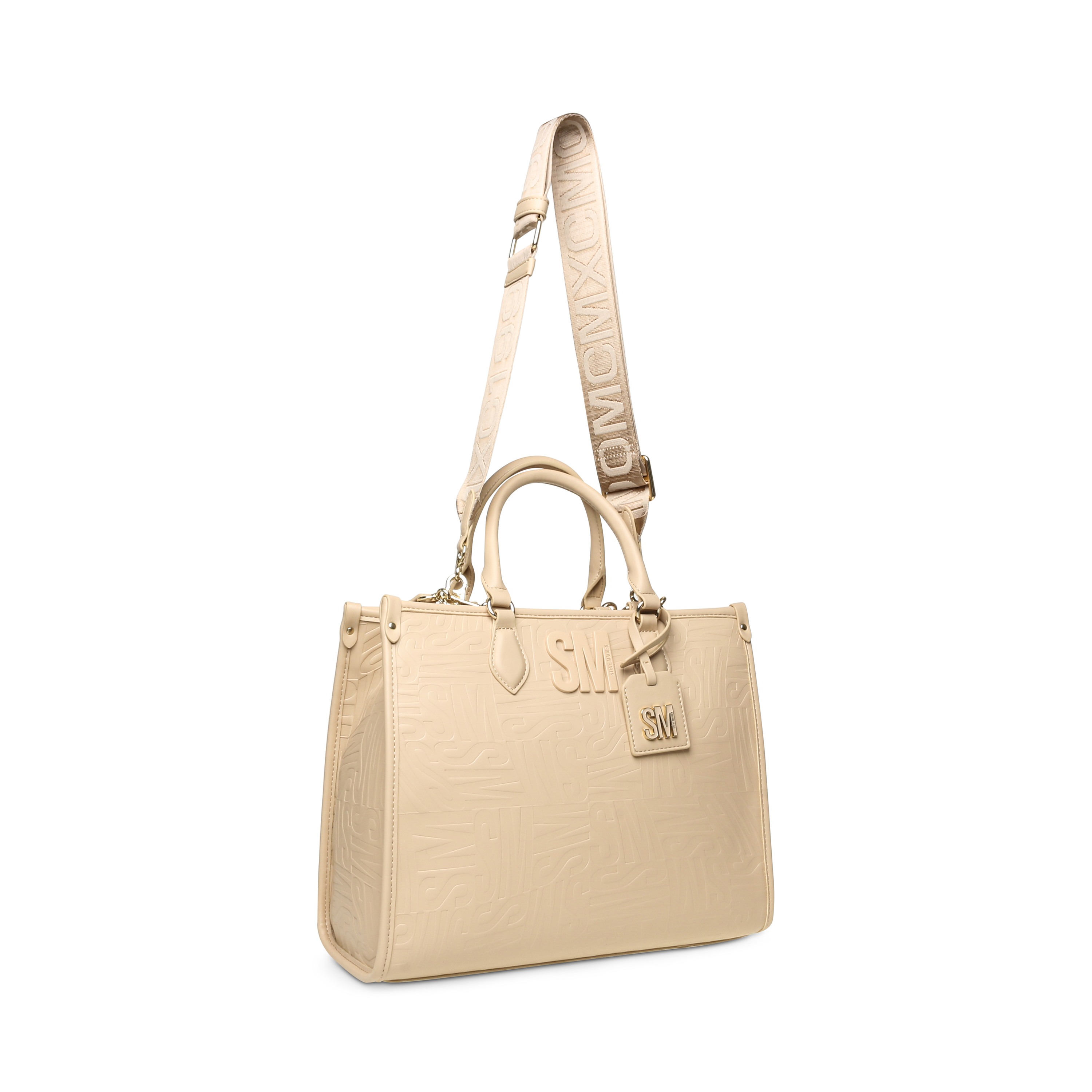 Bscope Bone/Gold Tote