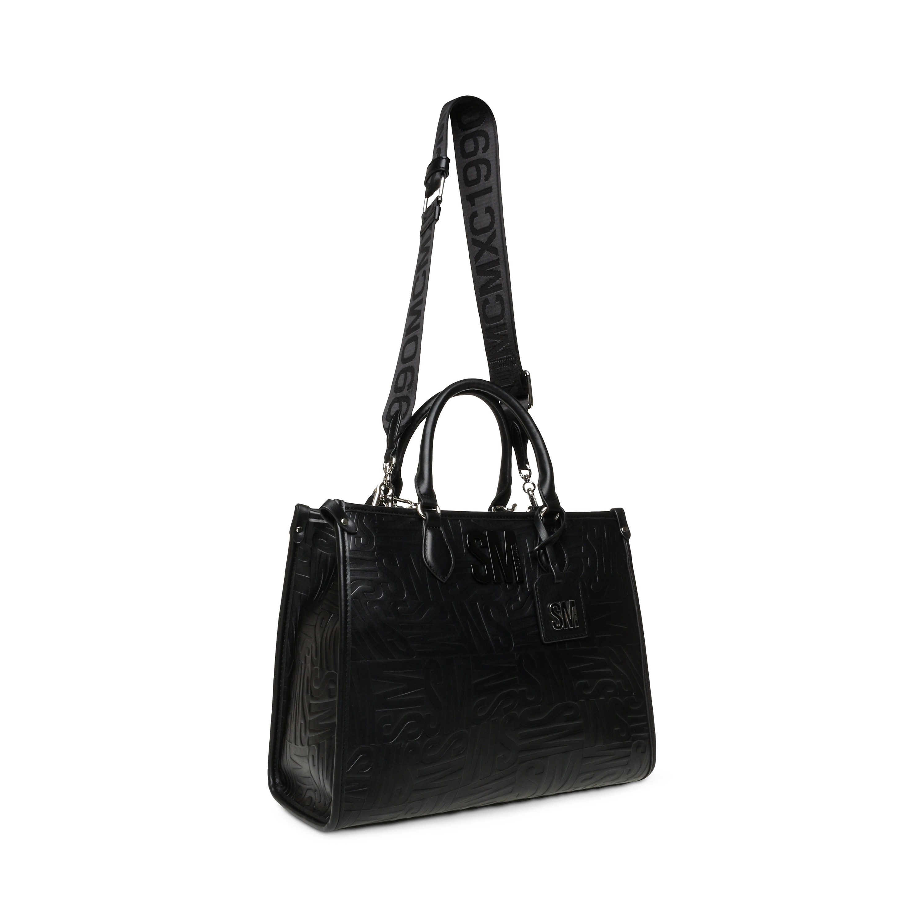 Bscope Black/Silver Tote