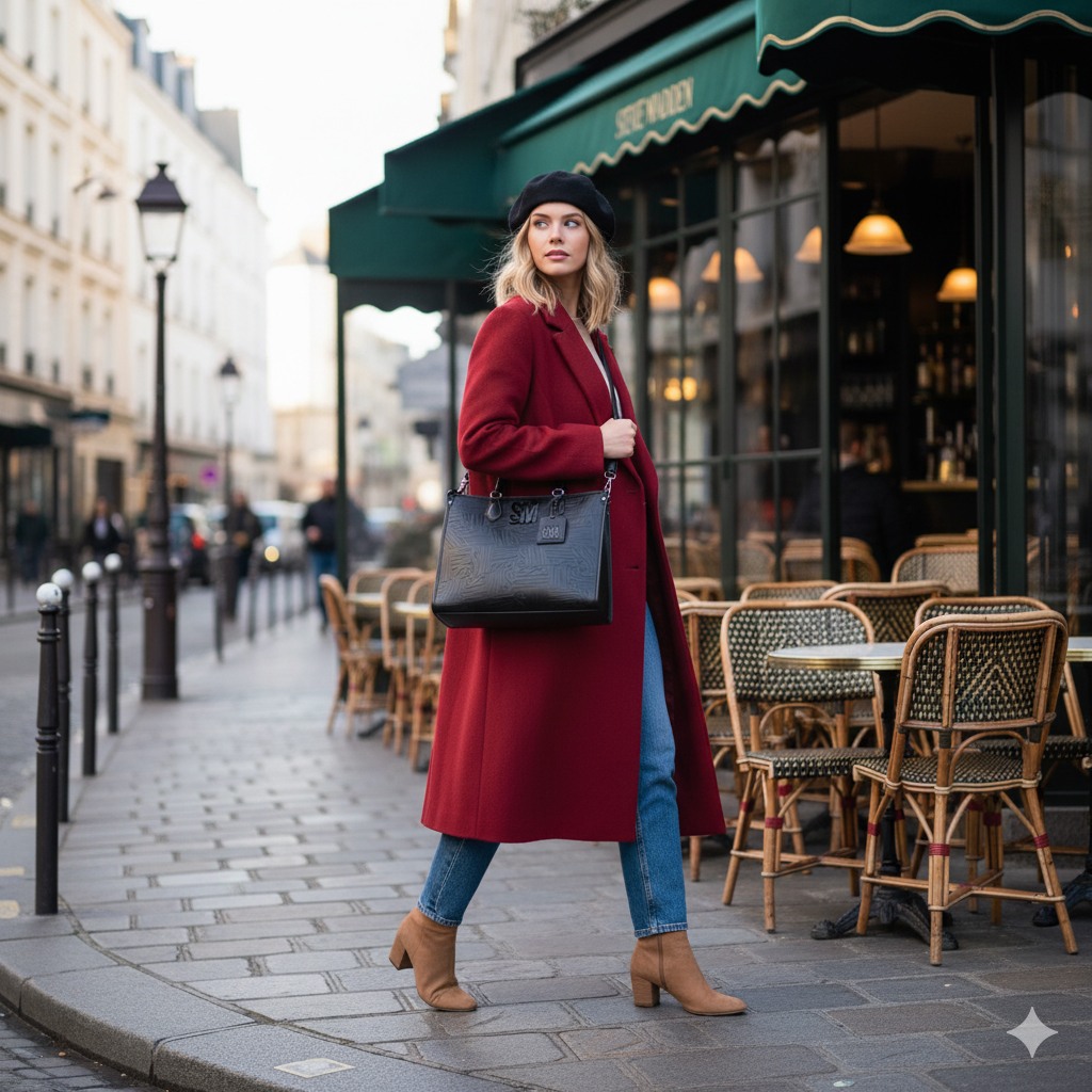 Bscope Black/Silver Tote