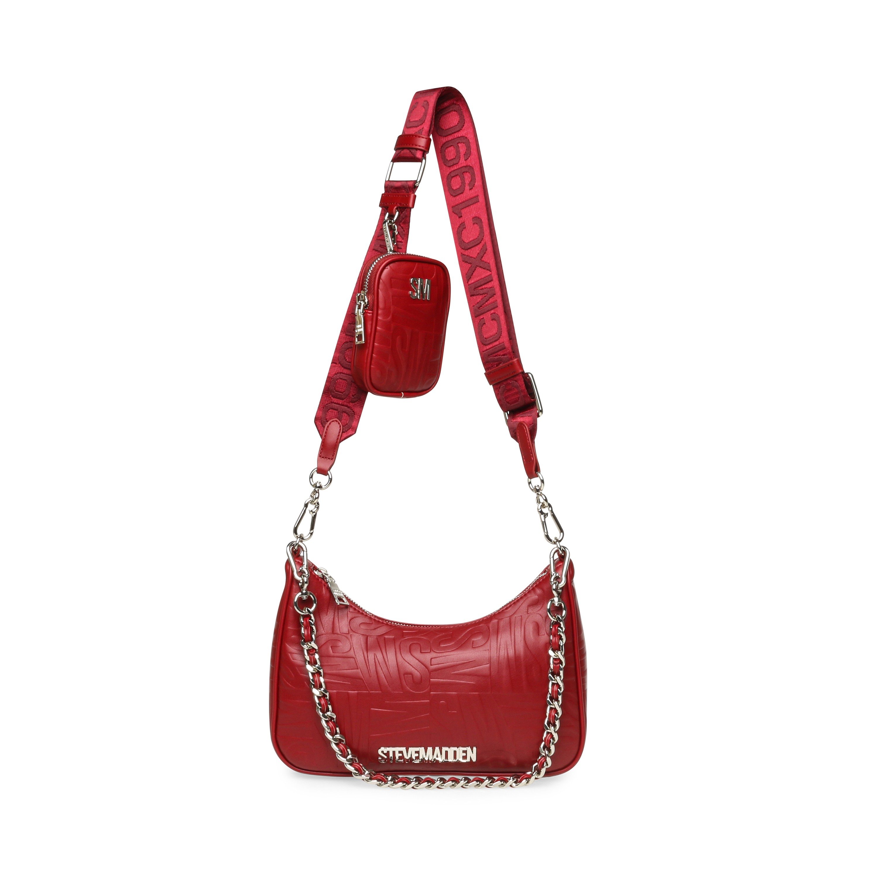 Btwistie Red/Silver Crossbody