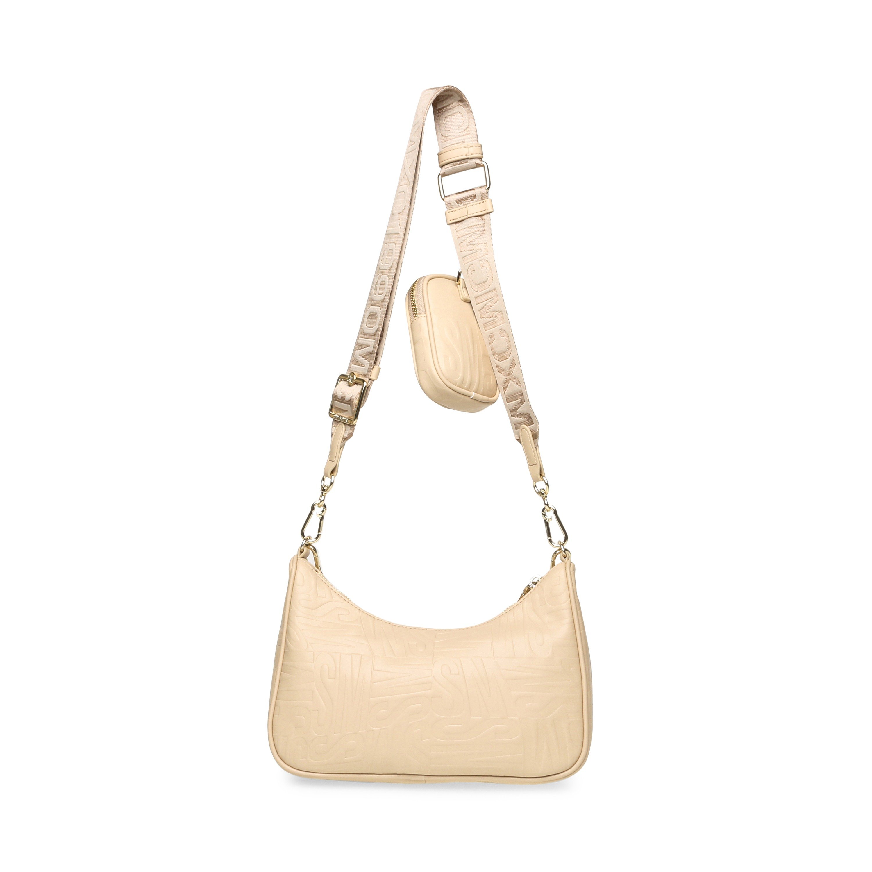 Btwistie Bone/Gold Crossbody