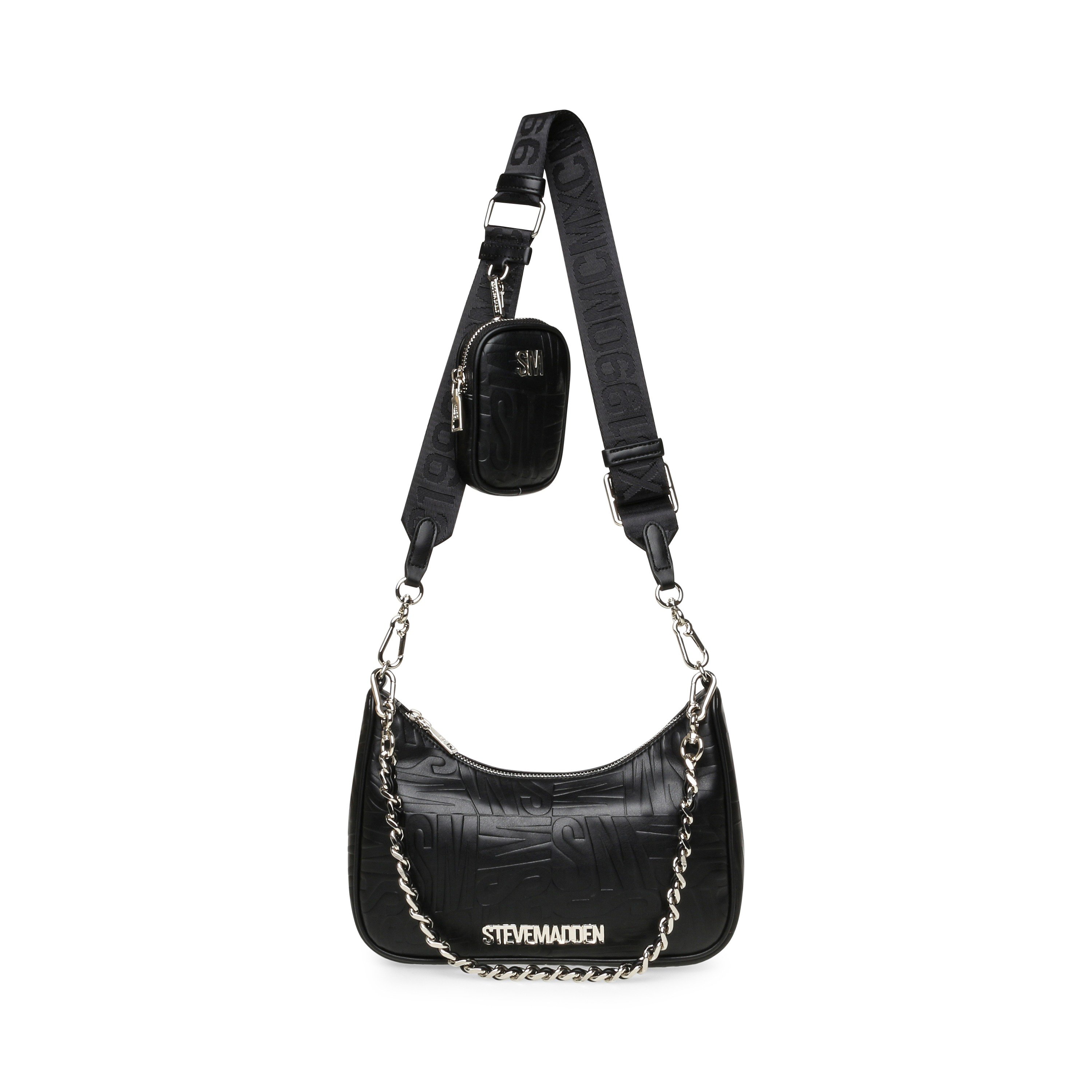 Btwistie Black/Silver Crossbody