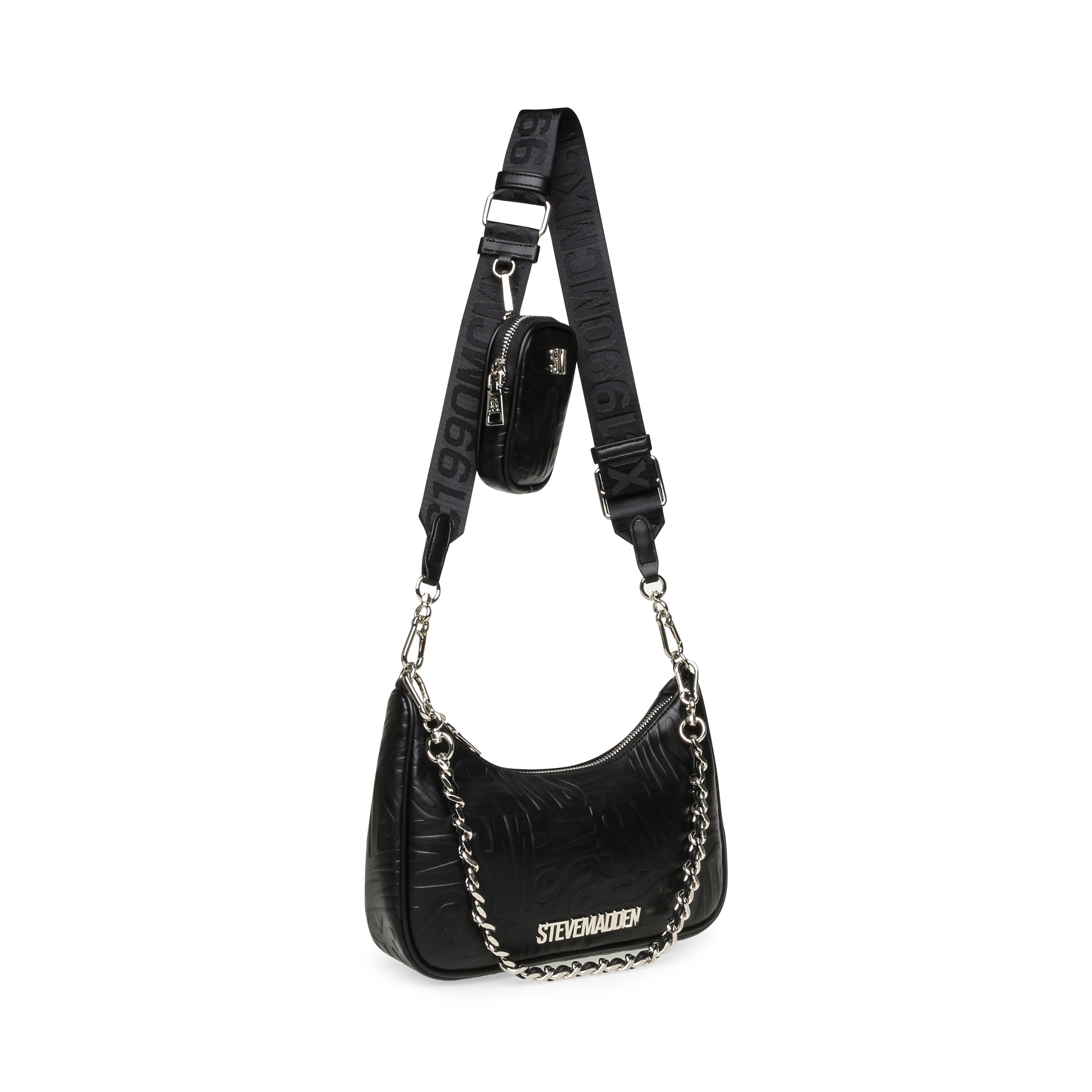 Btwistie Black/Silver Crossbody